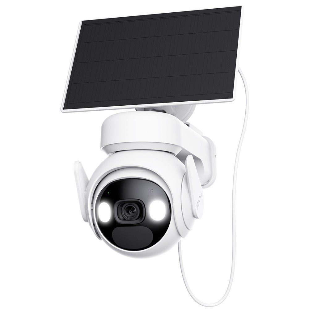 Imou Überwachungskamera Cell PT Lite Kit mit Solarpanel 3MP Akku Außenkamera IP66 (Außenbereich, Akku Außenkamera, Solarladung, Smart Tracking, PIR-Erkennung)