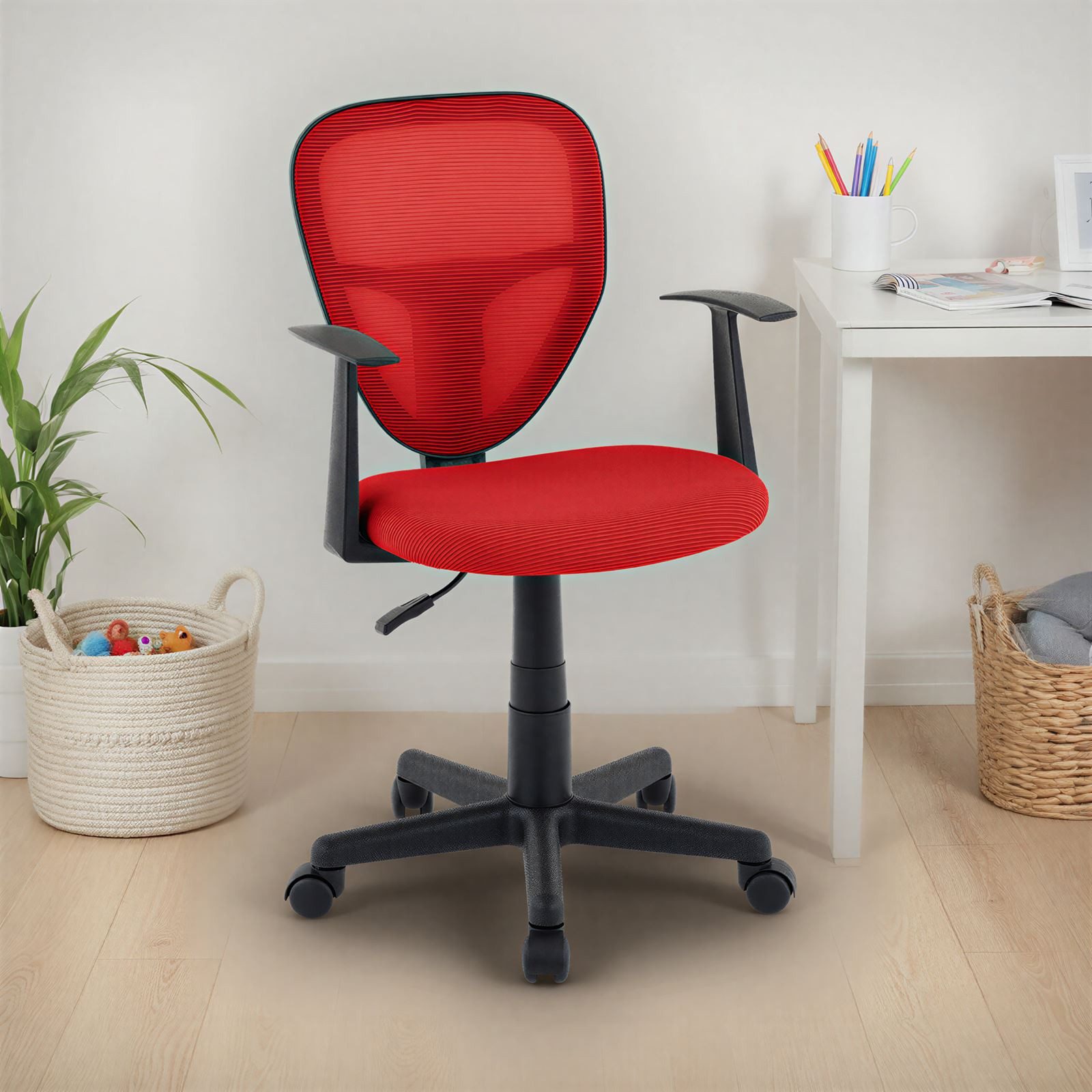 IDIMEX Drehstuhl STUDIO, Schreibtischstuhl Kinder höhenverstellbar mit Arml günstig online kaufen