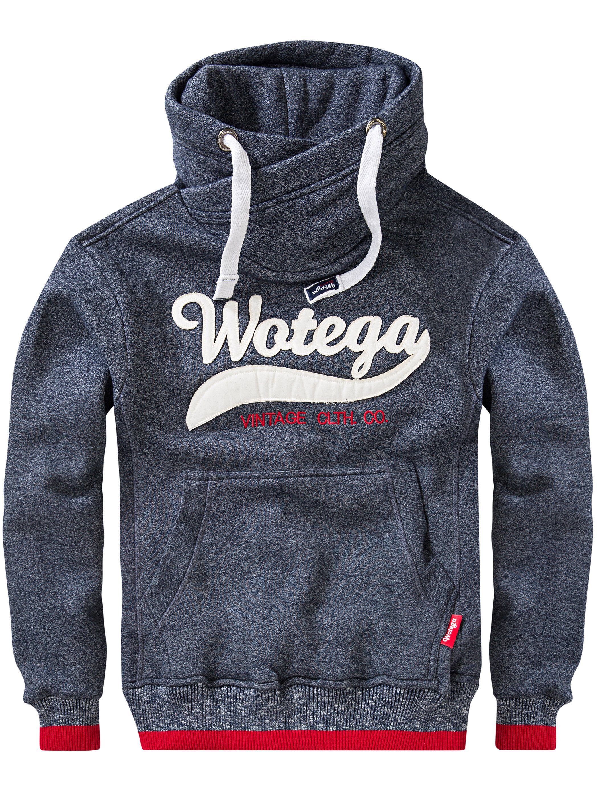 WOTEGA Kapuzenpullover Sweat Hoodie Isaac Kapuzensweatshirt mit bequemer Passform