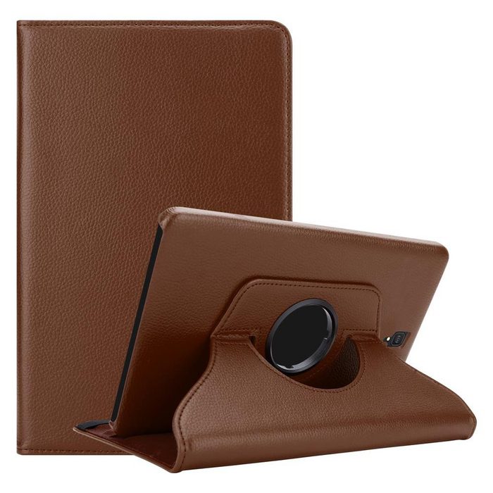 Cadorabo Tablet-Hülle Tablet Book Gummi (KEIN Wake Up) Samsung Galaxy Tab S4 (10.5 Zoll) Klappbare Tablet Schutzhülle - Hülle - Standfunktion - 360 Grad Case