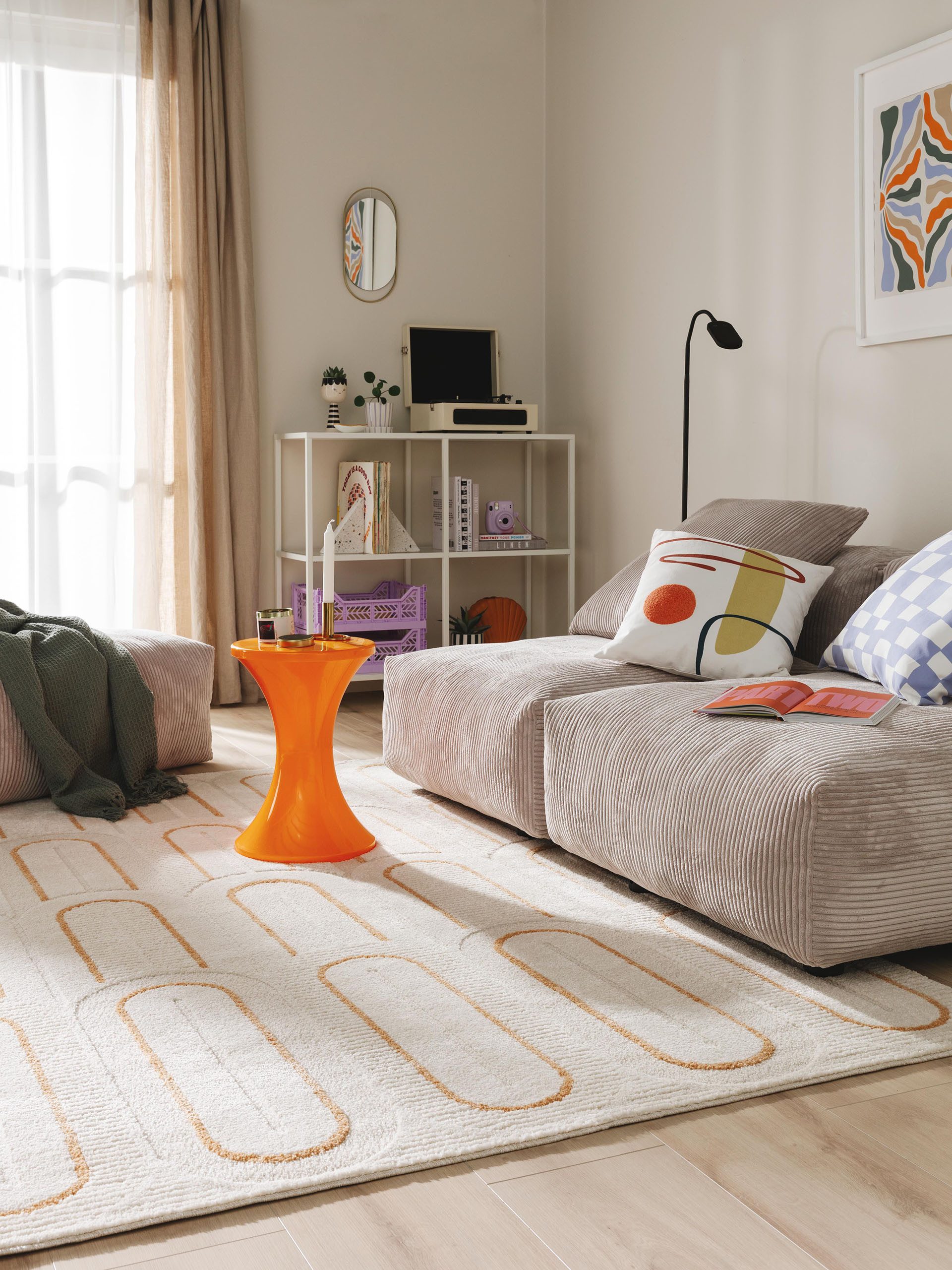 benuta Teppich Marta, rechteckig, Höhe: 6 mm, Kunstfaser, Berber, Ethno-Sty günstig online kaufen