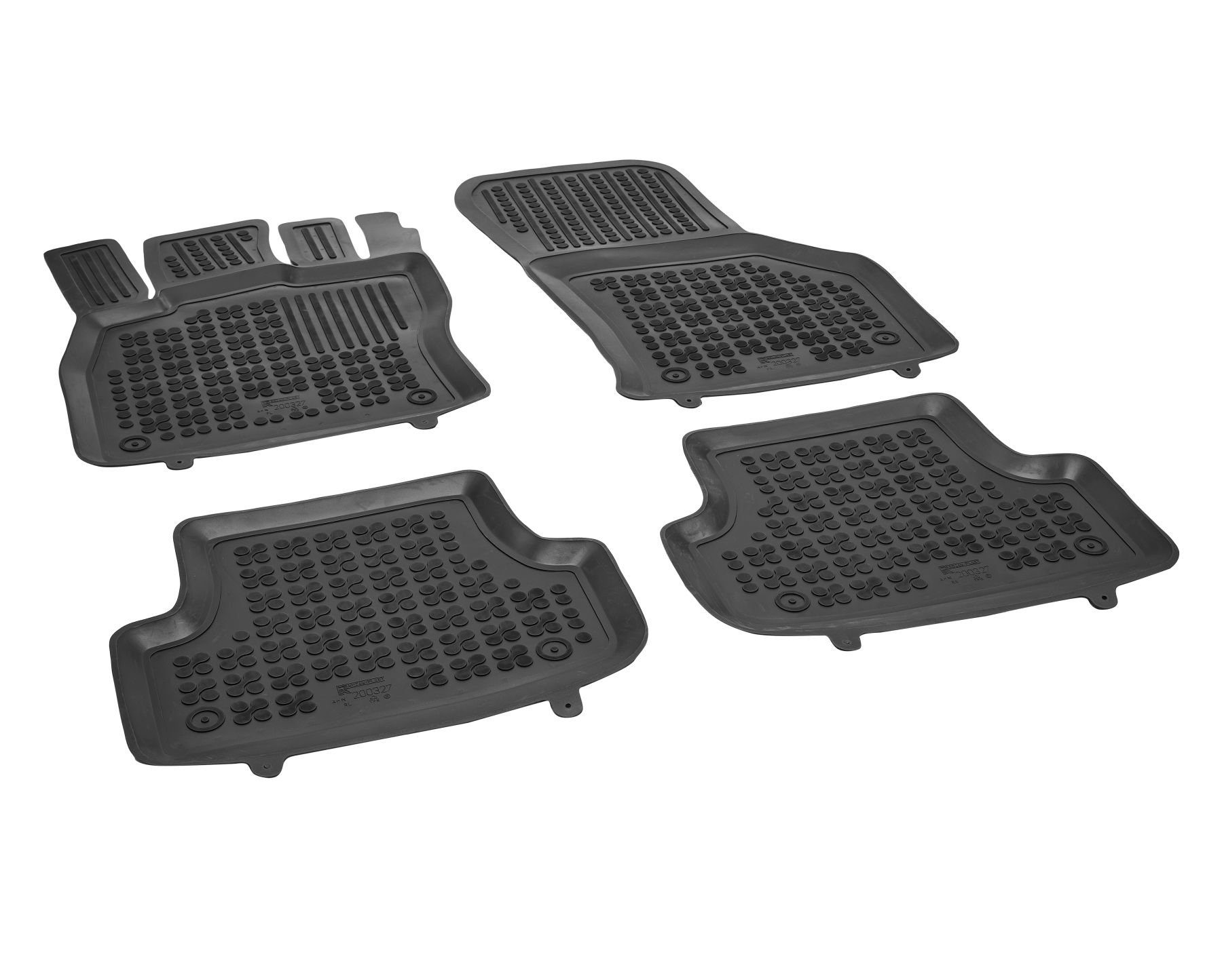AZUGA Auto-Fußmatten Hohe Gummi-Fußmatten Audi passend A3 Stufenheck,5-türer für 5/202, Sportback 4-türer Audi Sportback/Stufenheck ab A3 für