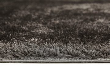 Hochflor-Teppich Gela, LUXOR living, rechteckig, Höhe: 45 mm, Uni Farben, weich und flauschig, ideal im Wohnzimmer & Schlafzimmer