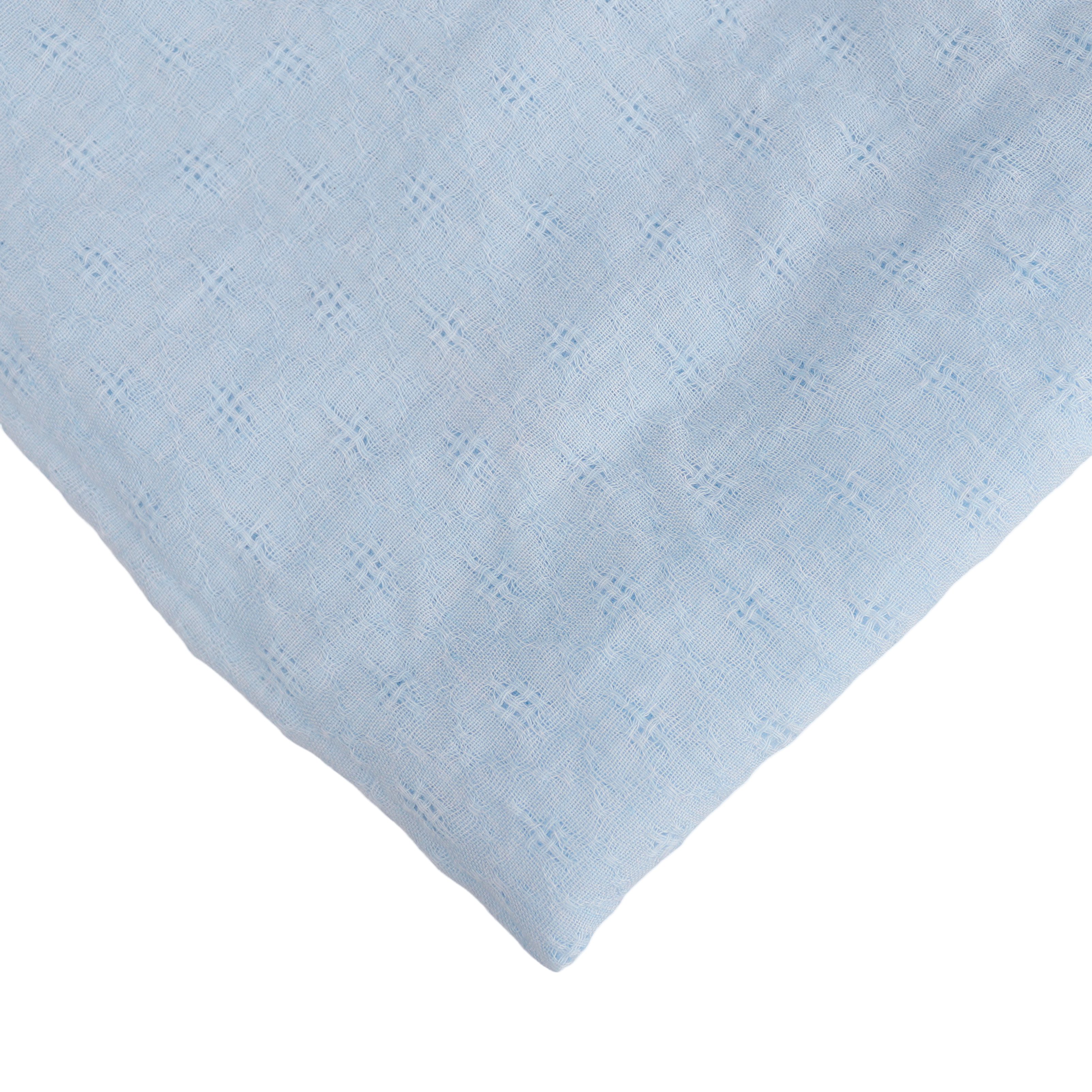 MIRROSI Loop Damen Schal Unifarbe mit Lochmuster Weich aus 100% Baumwolle, (ca. 160x44cm Zweimal um den Hals wickelbar), Schlauchschal – Bild 2 von 2