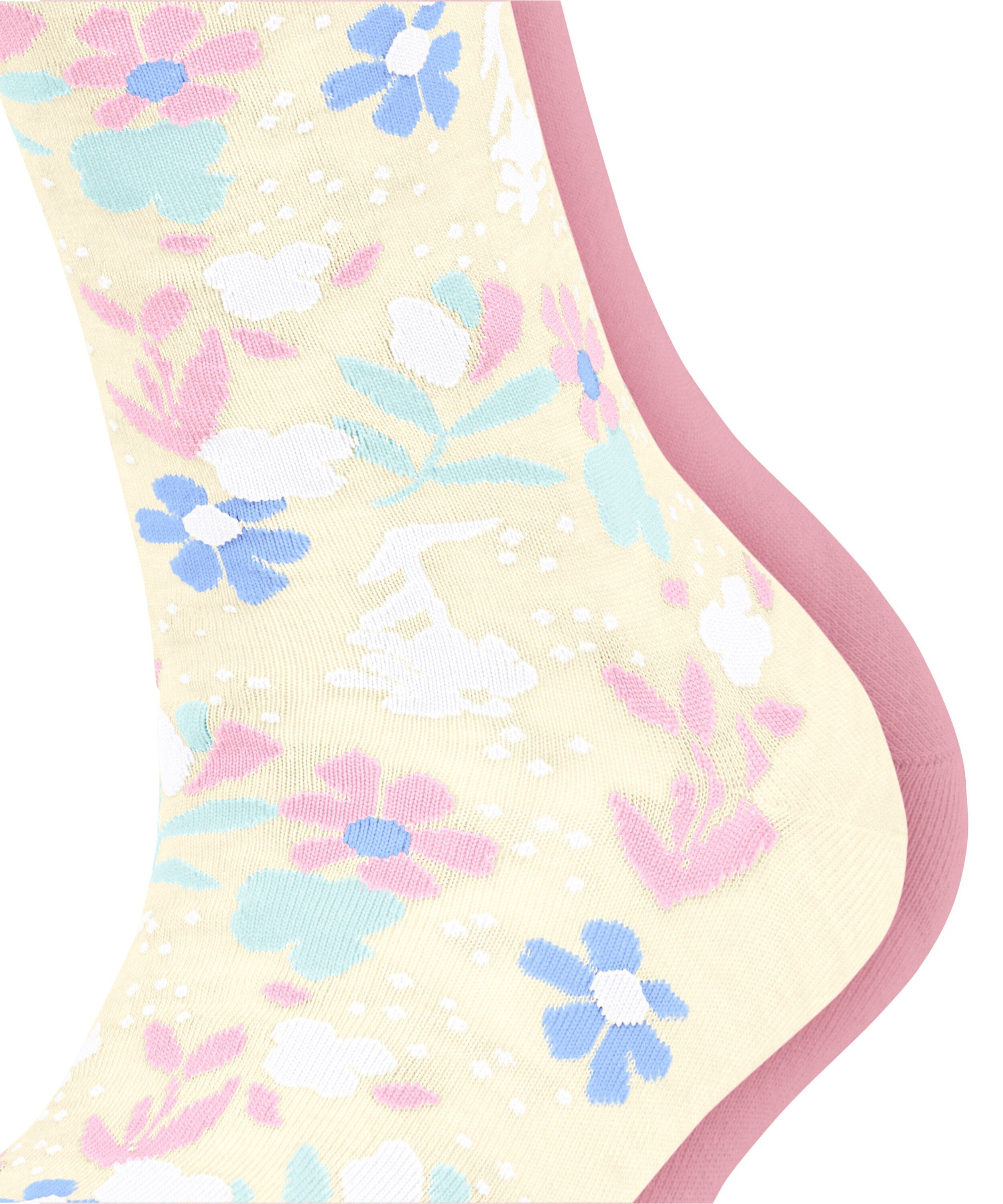 Socken Flower (2-Paar) 2-Pack Fresh (0020) Summer Esprit sortiment