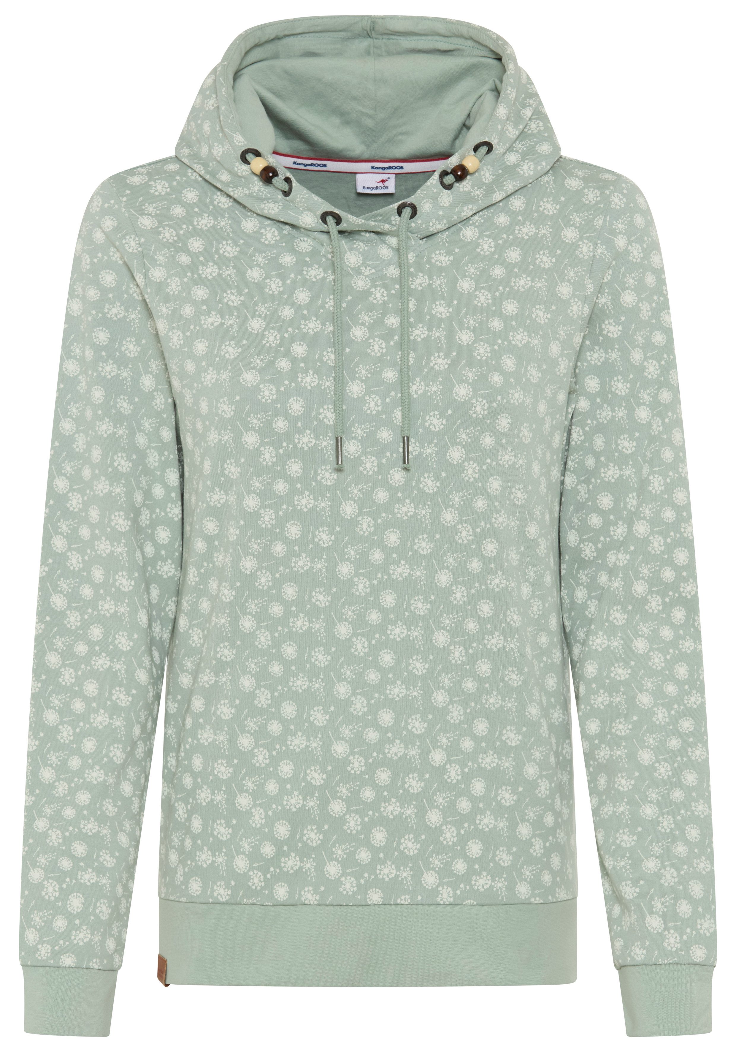 KangaROOS Kapuzensweatshirt mit Kapuze und Kordelzug, aus Baumwolle, bequeme Passform. € 49,99, (€ 49,99 pro 1 Stk).