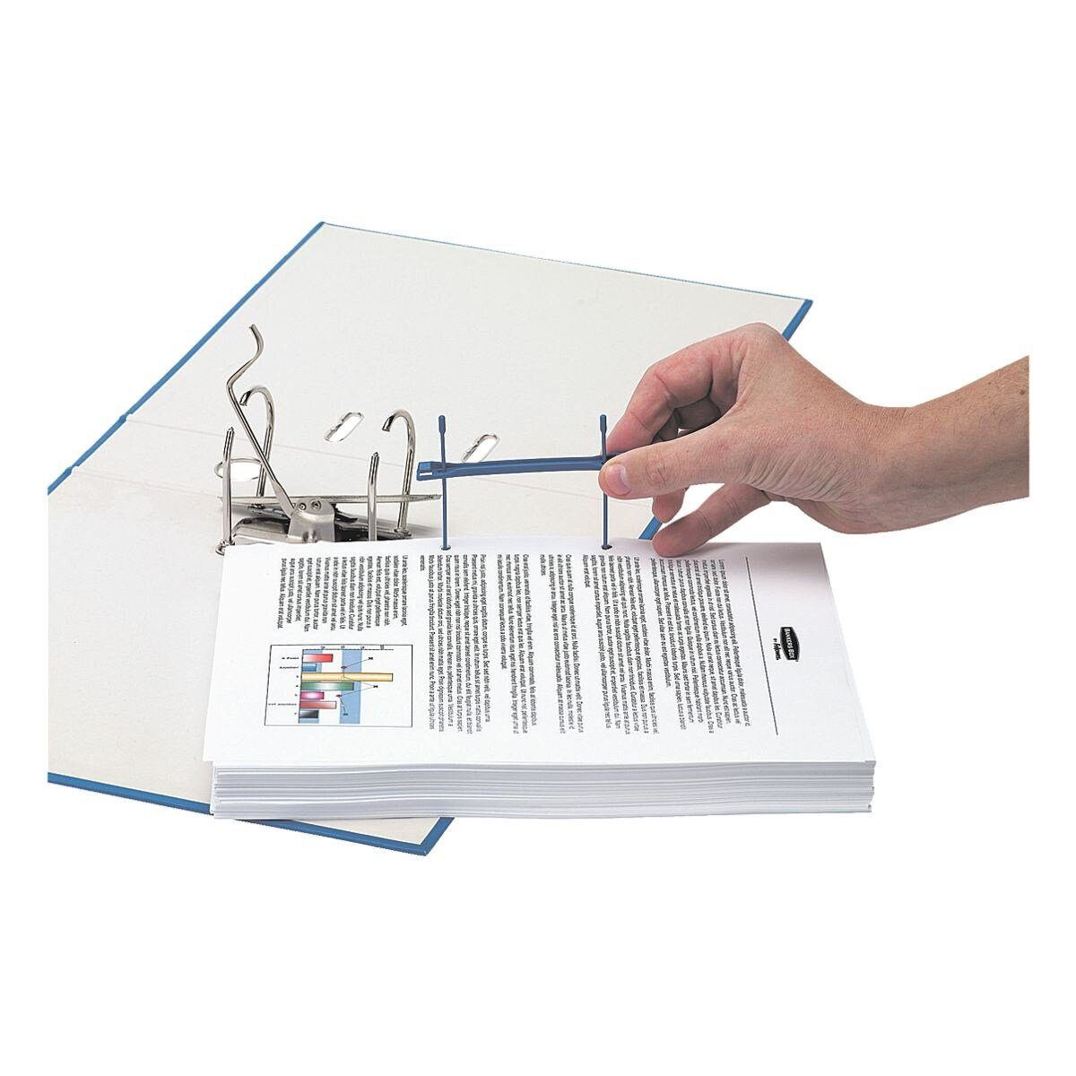 FELLOWES Abheftstreifen Bankers Box® ProClip, extralang, mit Deckschiene