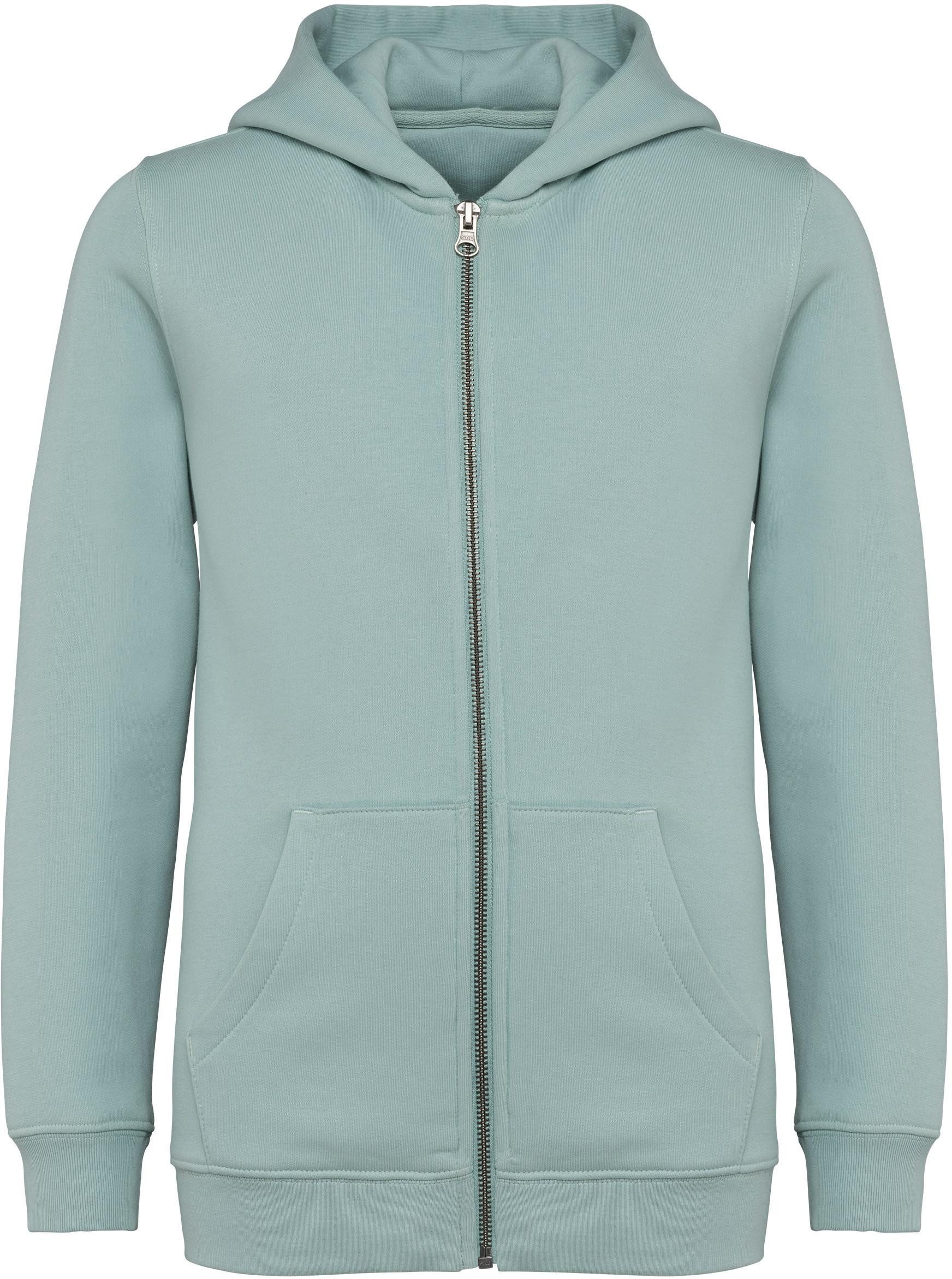 Native Spirit Kapuzensweatjacke Umweltfreundliches Kinder-Hoodie mit Reißverschluss