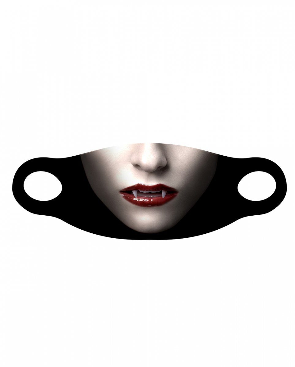 Horror-Shop Dekofigur Sexy Vampir Lady Alltagsmaske für Frauen