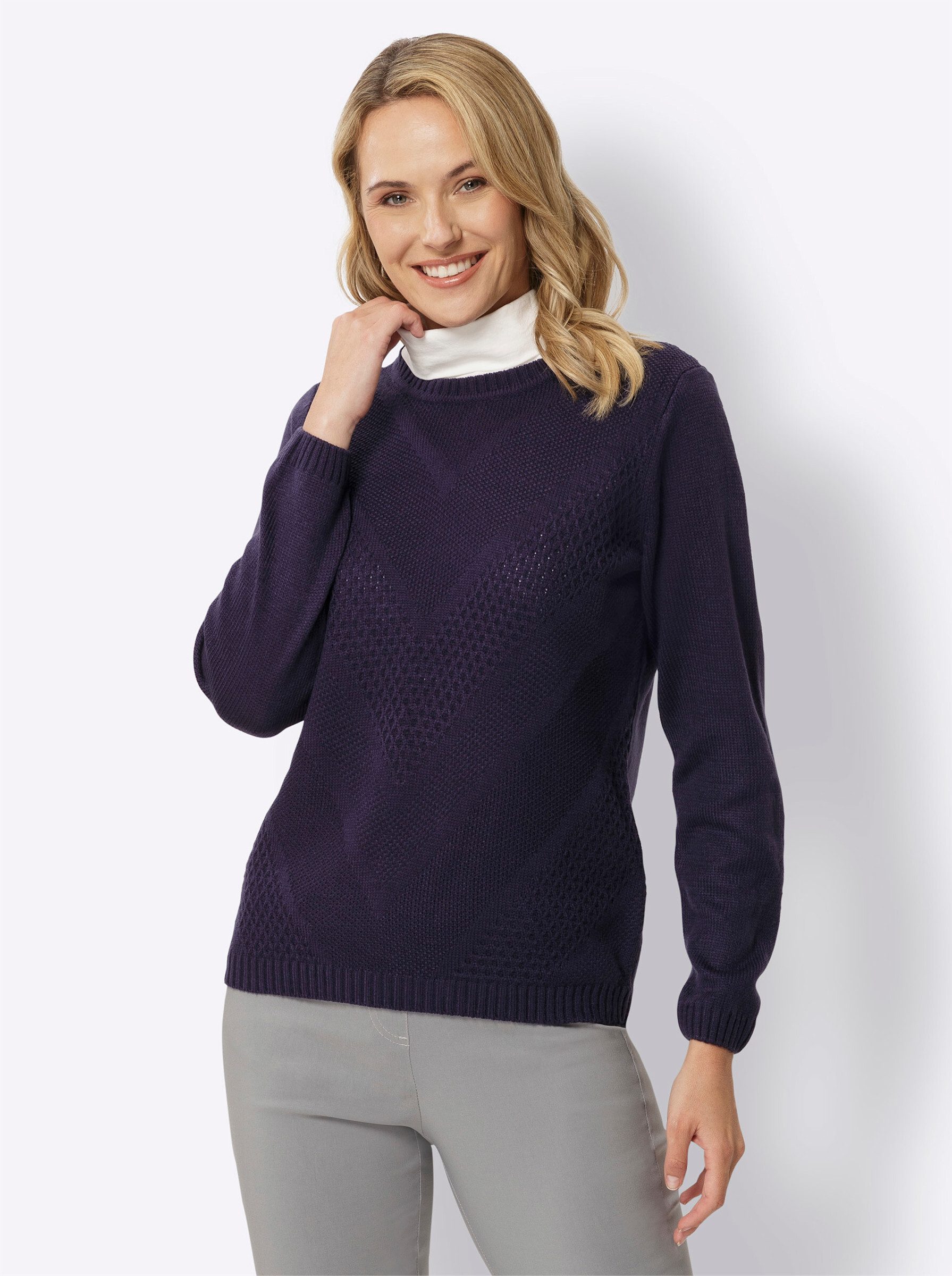 Sieh an! Shirttop Rollkragenshirt günstig online kaufen