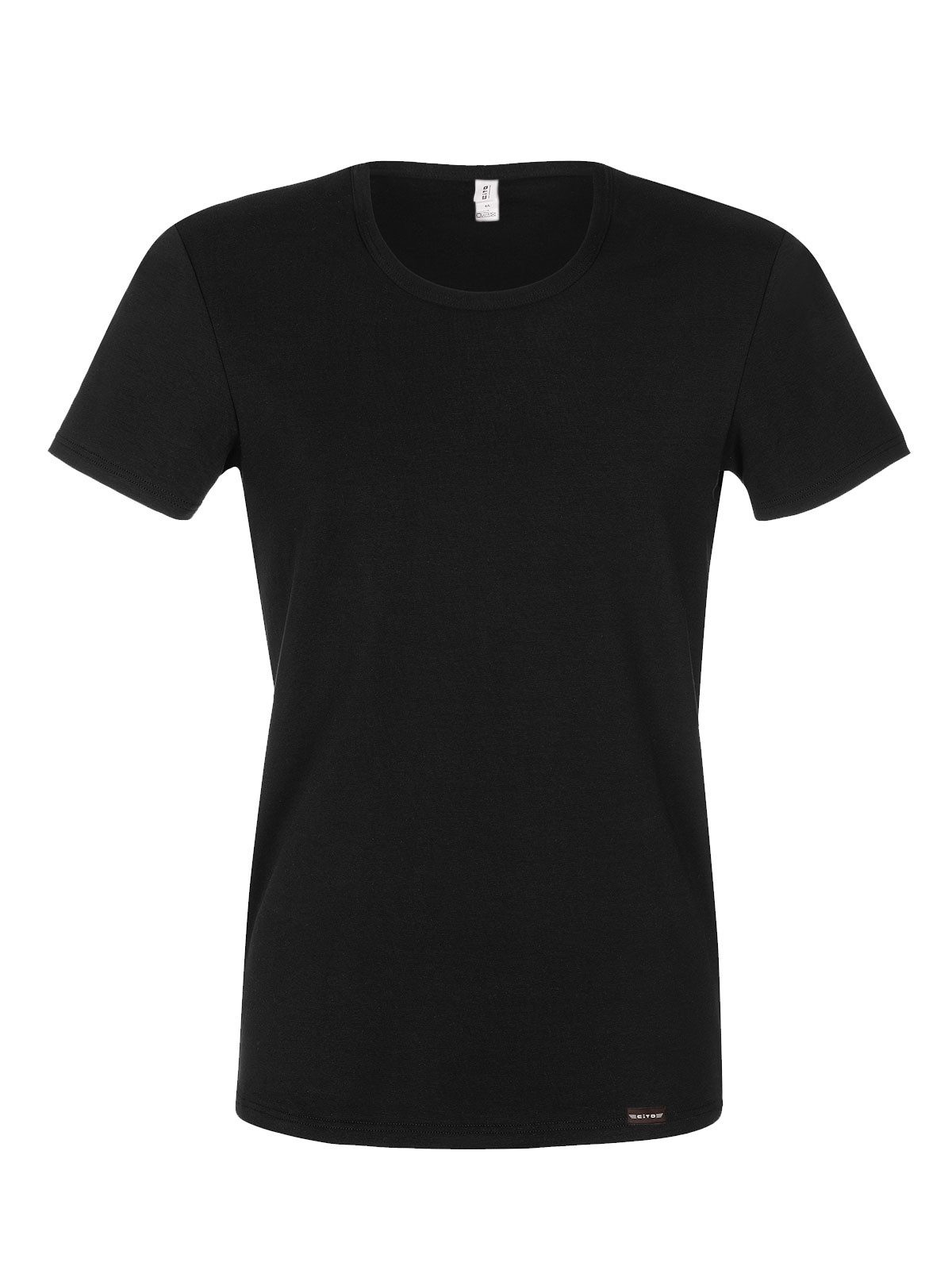 CiTO Unterziehshirt 3er Pack Herren Shirt 1/2 Arm Rundhals pure cotton (Packung, 3-St) -