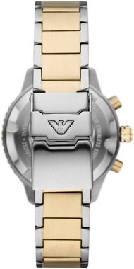 Emporio Armani Chronograph AR11362, Quarzuhr, Armbanduhr, Herrenuhr, Stoppfunktion, Datum, analog