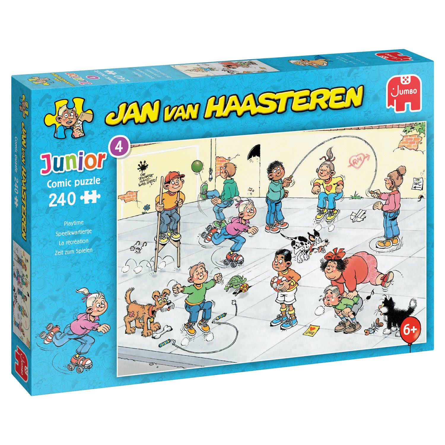 Puzzle Jan van Haasteren Junior 4 Zeit zum Spielen 240 Teile Puzzle