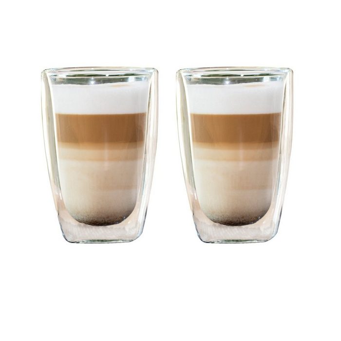 Neuetischkultur Latte-Macchiato-Glas Gläser Latte Macchiato -Glas 2er-Set Glas