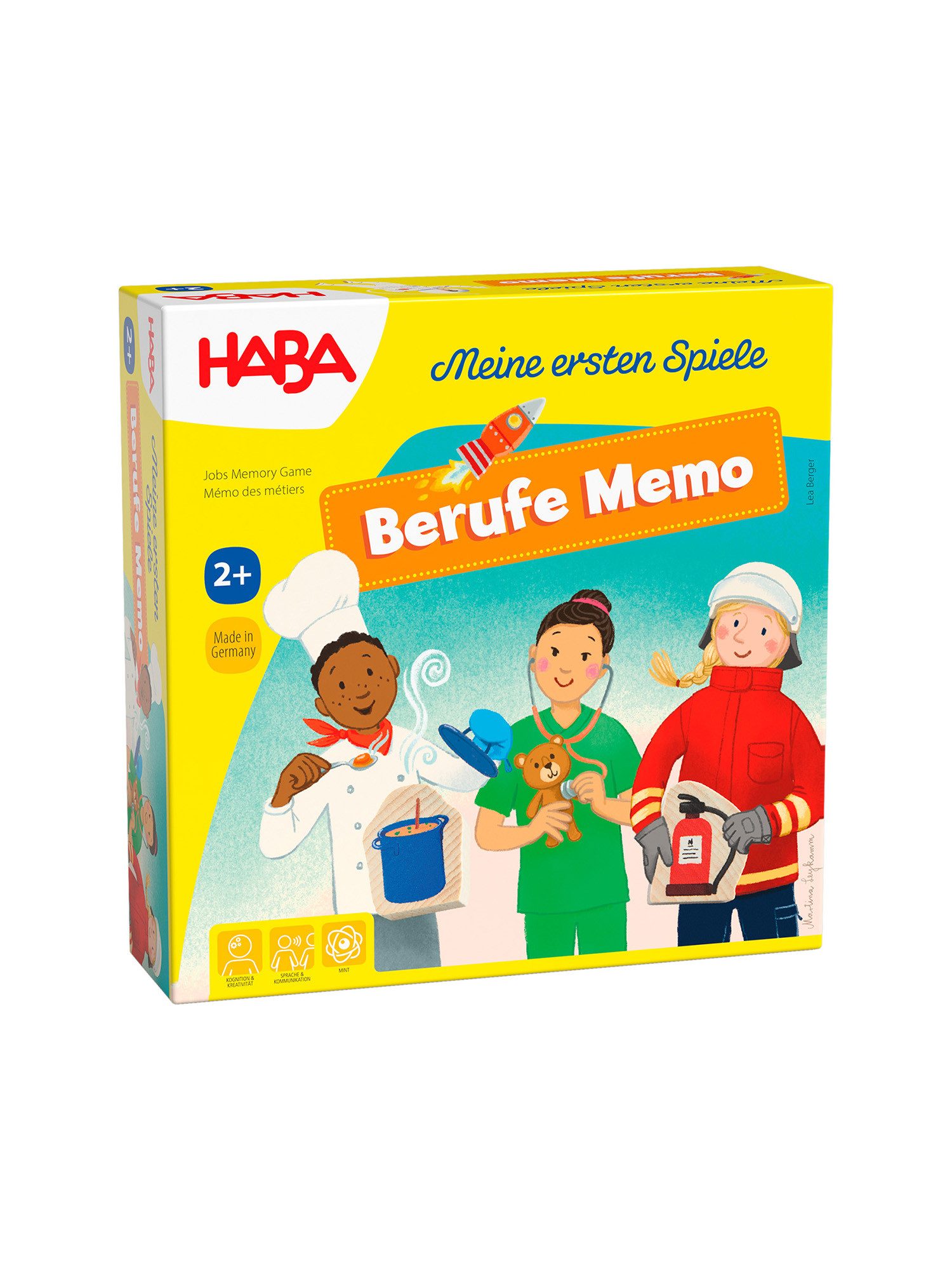 Haba Spiel Meine ersten Spiele – Berufe Memo, unisex neutral