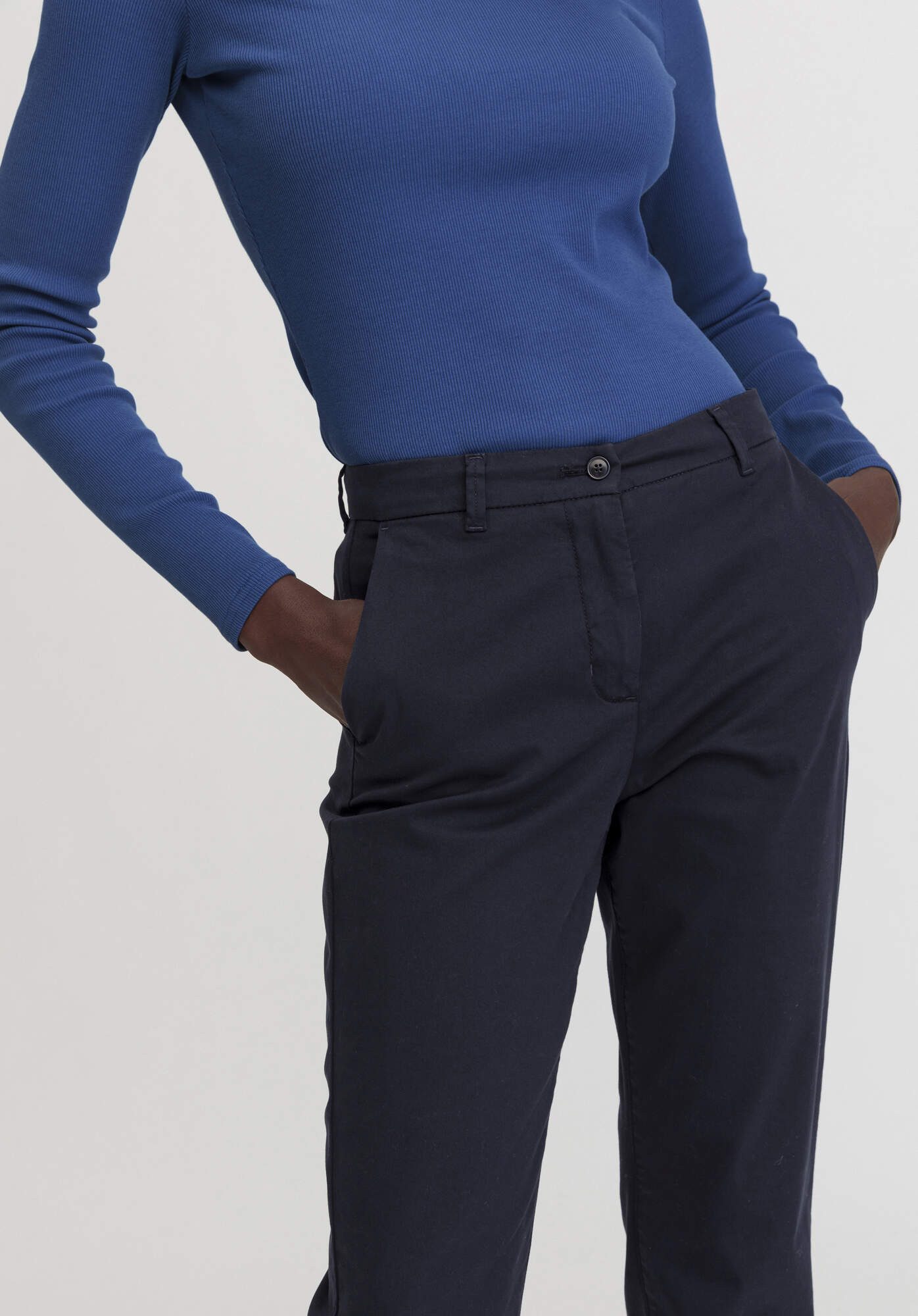 Hessnatur Stoffhose Regular aus Bio-Baumwolle (1-tlg)