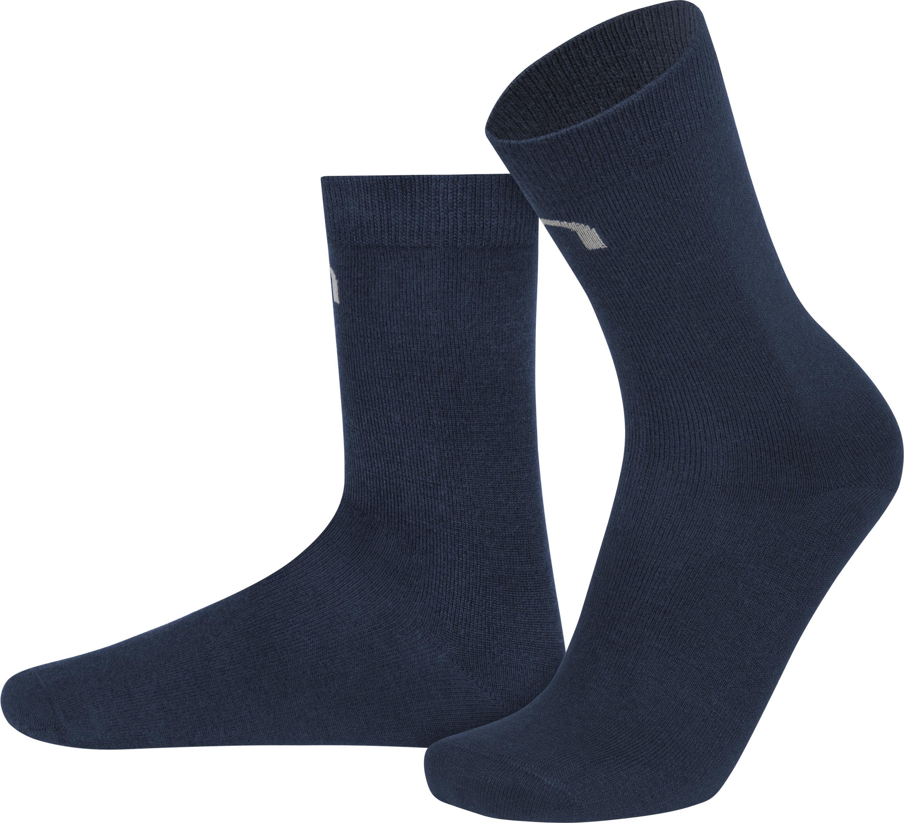 Thermosocken 2 Businesssocken aus Merinowolle