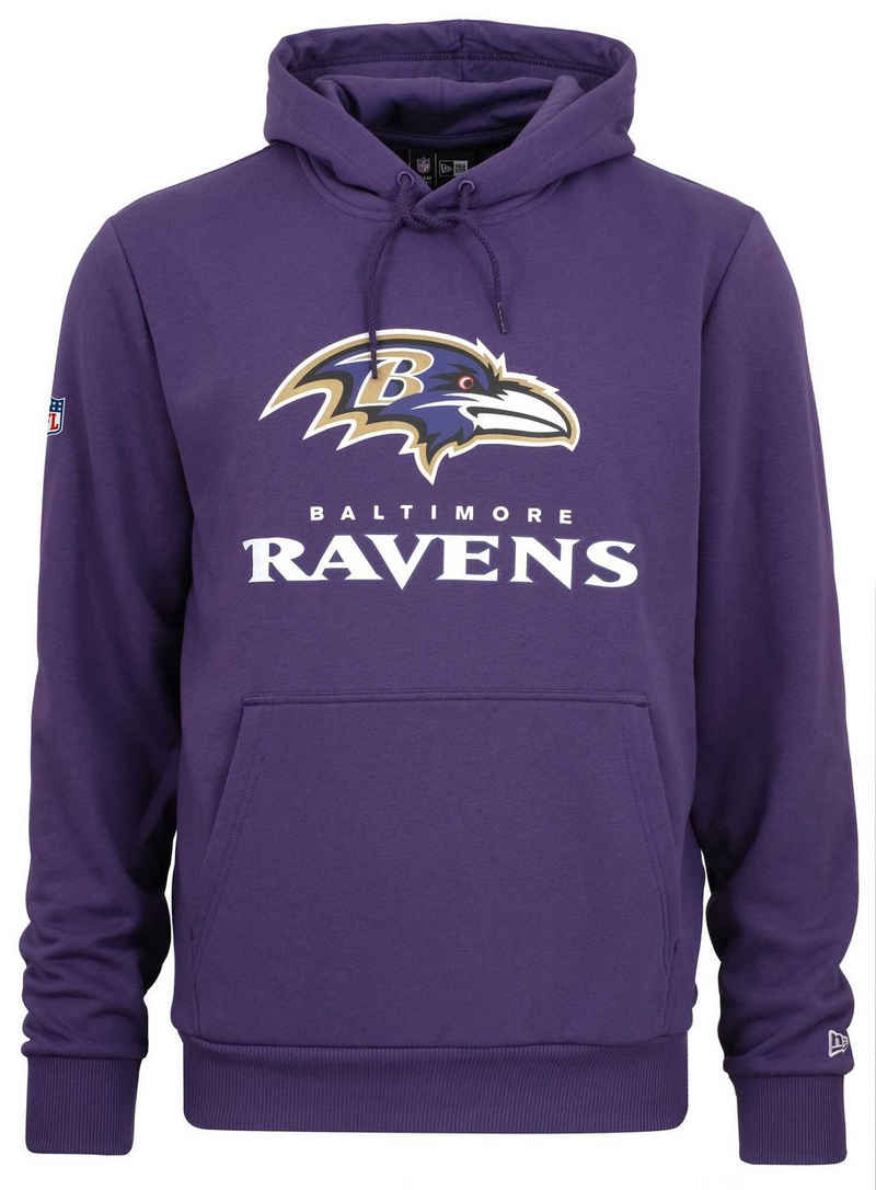 New Era Hoodie NFL Baltimore Ravens Team Logo and Name