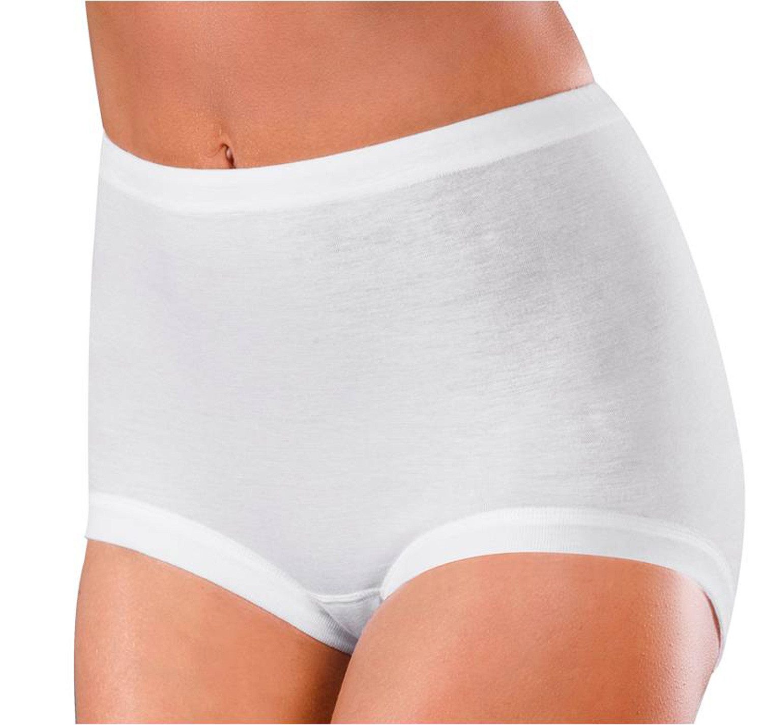 Schöller Taillenslip Basic Baumwolle (5-St) mit auswechselbarem Durchzugsgummi 5er oder 10er Pack