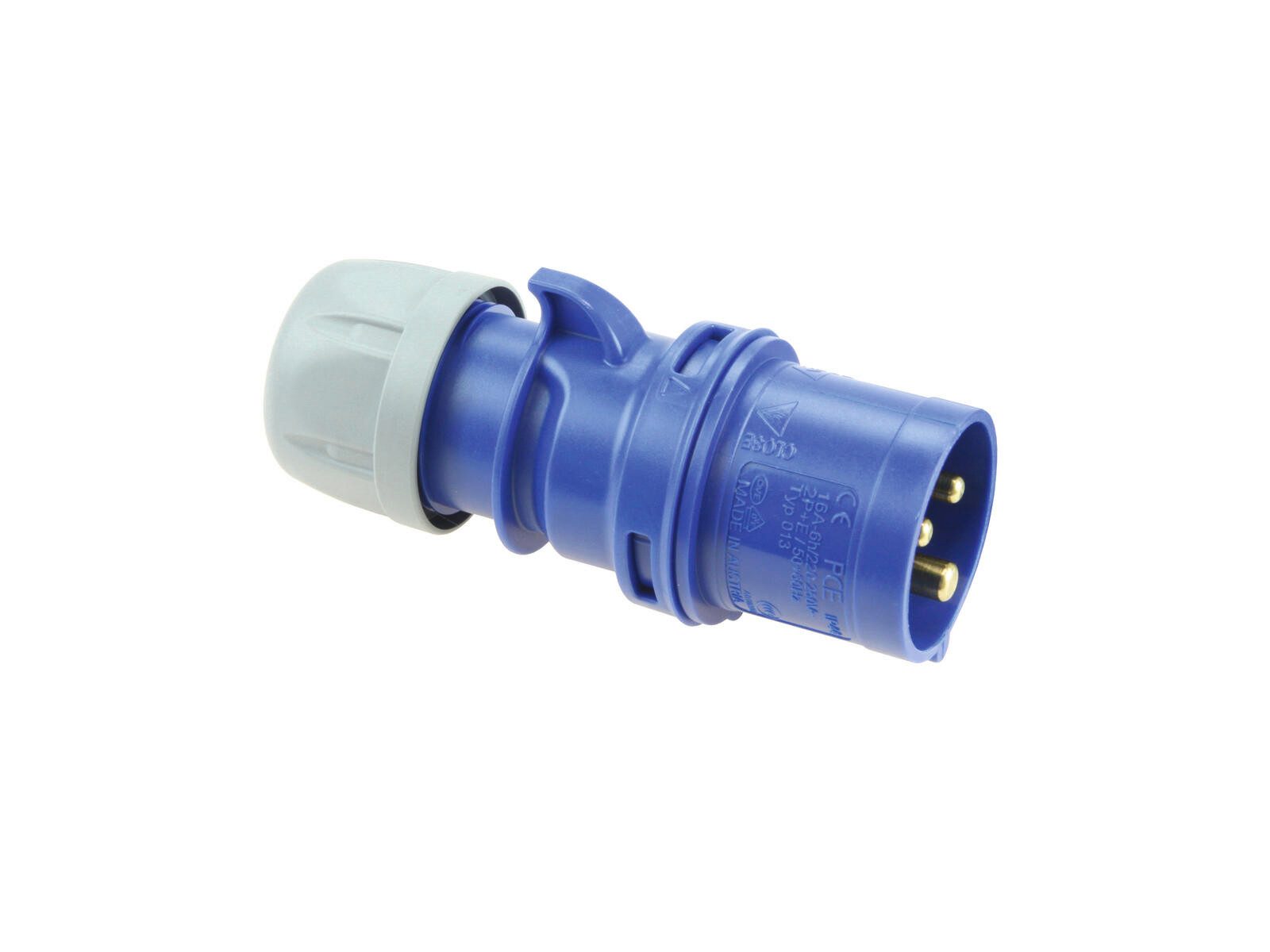 PCE CEE-Stecker PC ELECTRIC CEE Stecker 16A 3pol bl