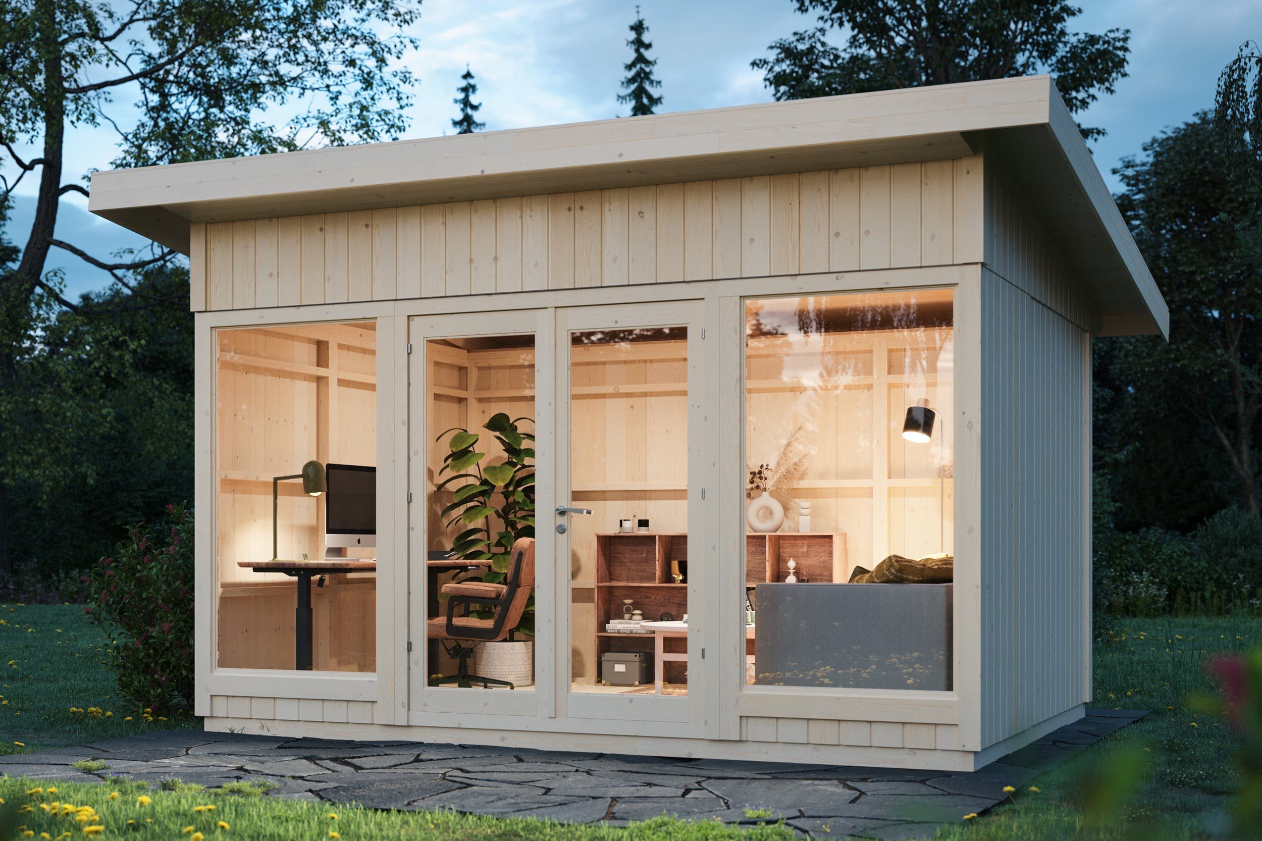 Gartenhäuser mit Wandstärke 30Restposten günstig kaufen ☆ 62 Artikel