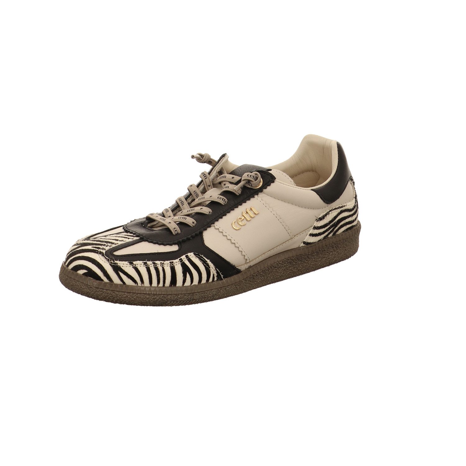 Cetti ZEBRA OFF WHITE Schnürschuh