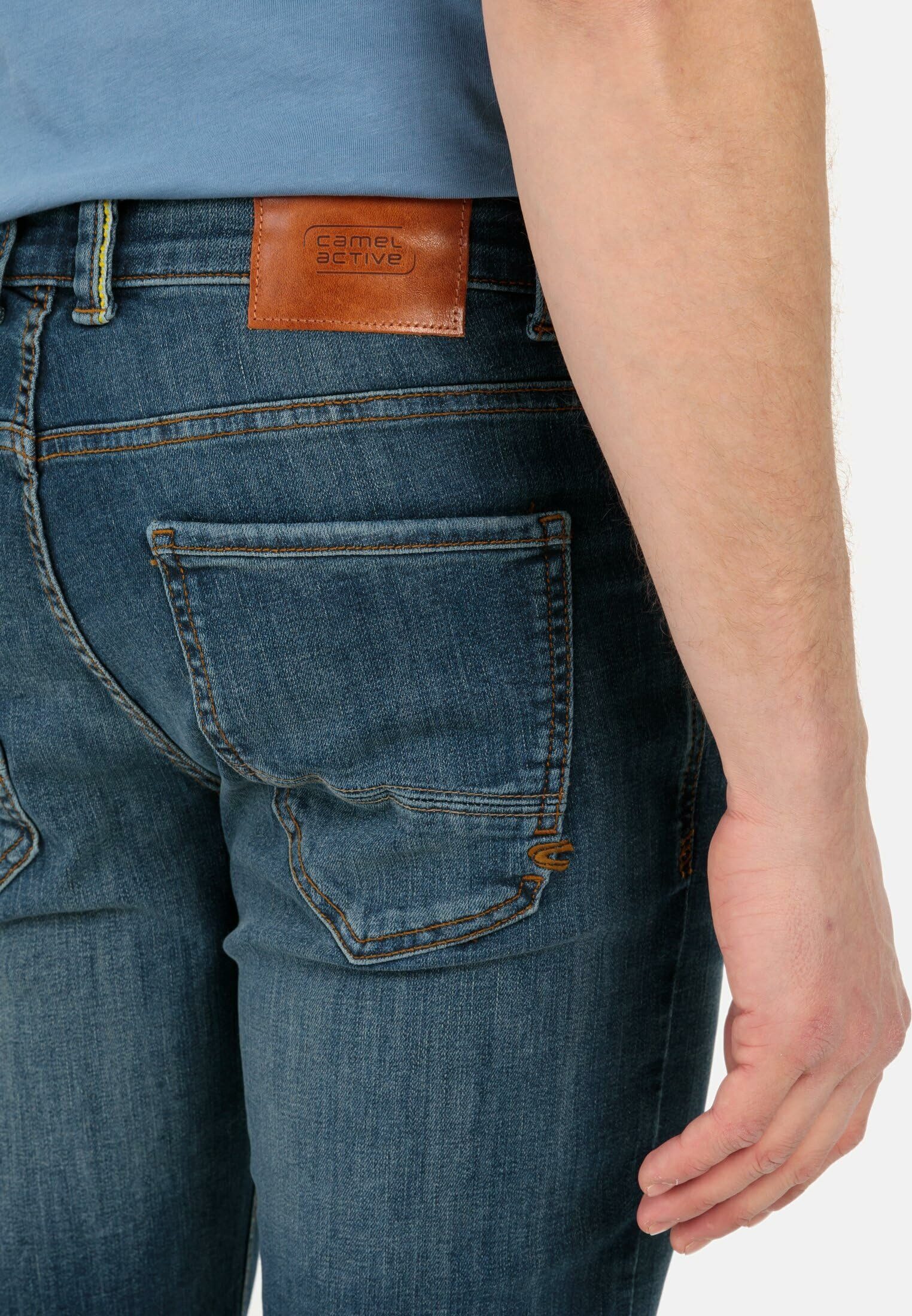 camel active 5-Pocket-Jeans Jeans Shorts für Damen (1-tlg)