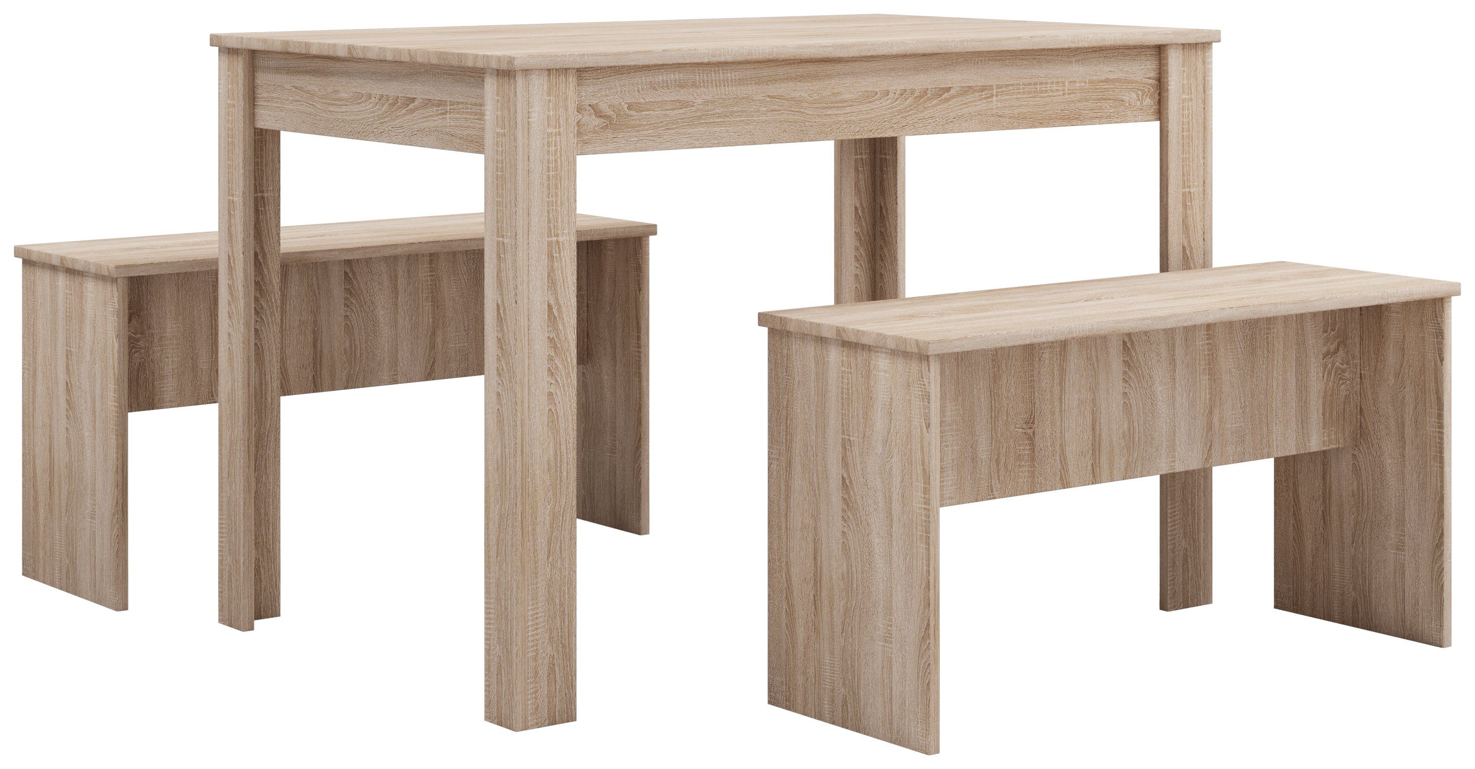 VCM Essgruppe Holz Essgruppe Tischgruppe Tisch Bänke Esal XL günstig online kaufen