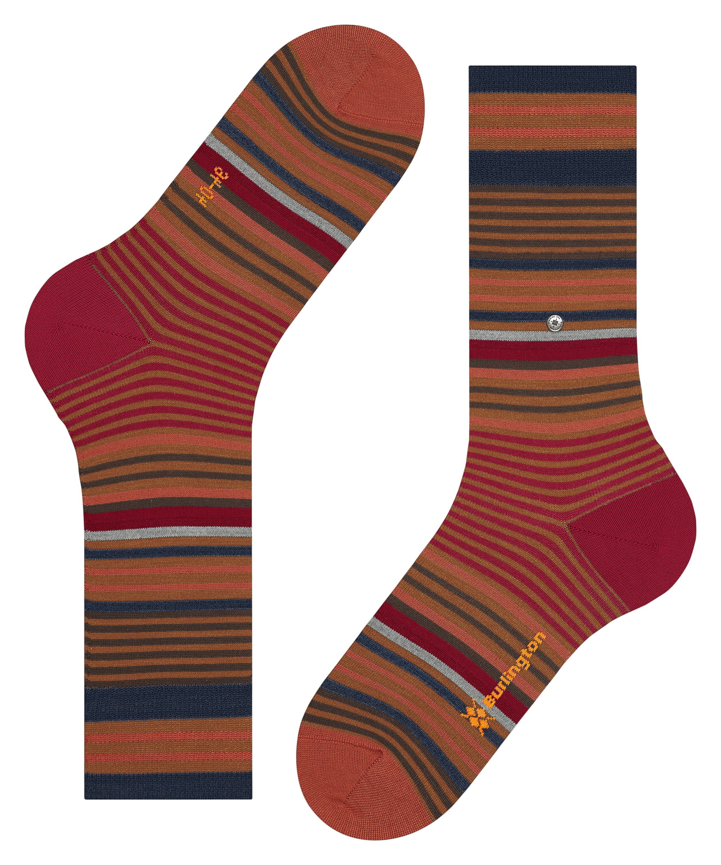 Burlington (5190) (1-Paar) Socken Stripe sierra