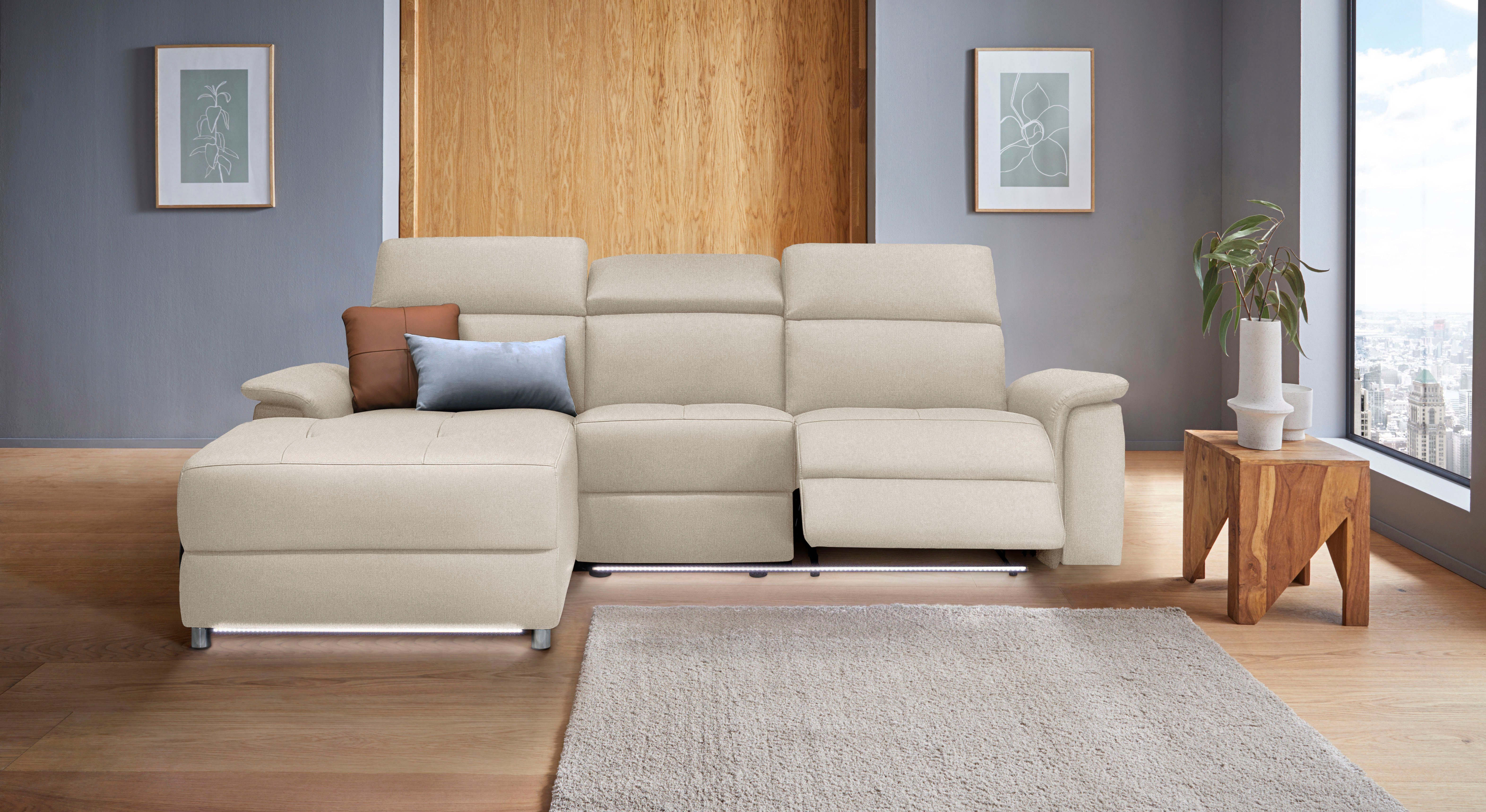 Places of Style Ecksofa Pareli, L-Form, günstig online kaufen