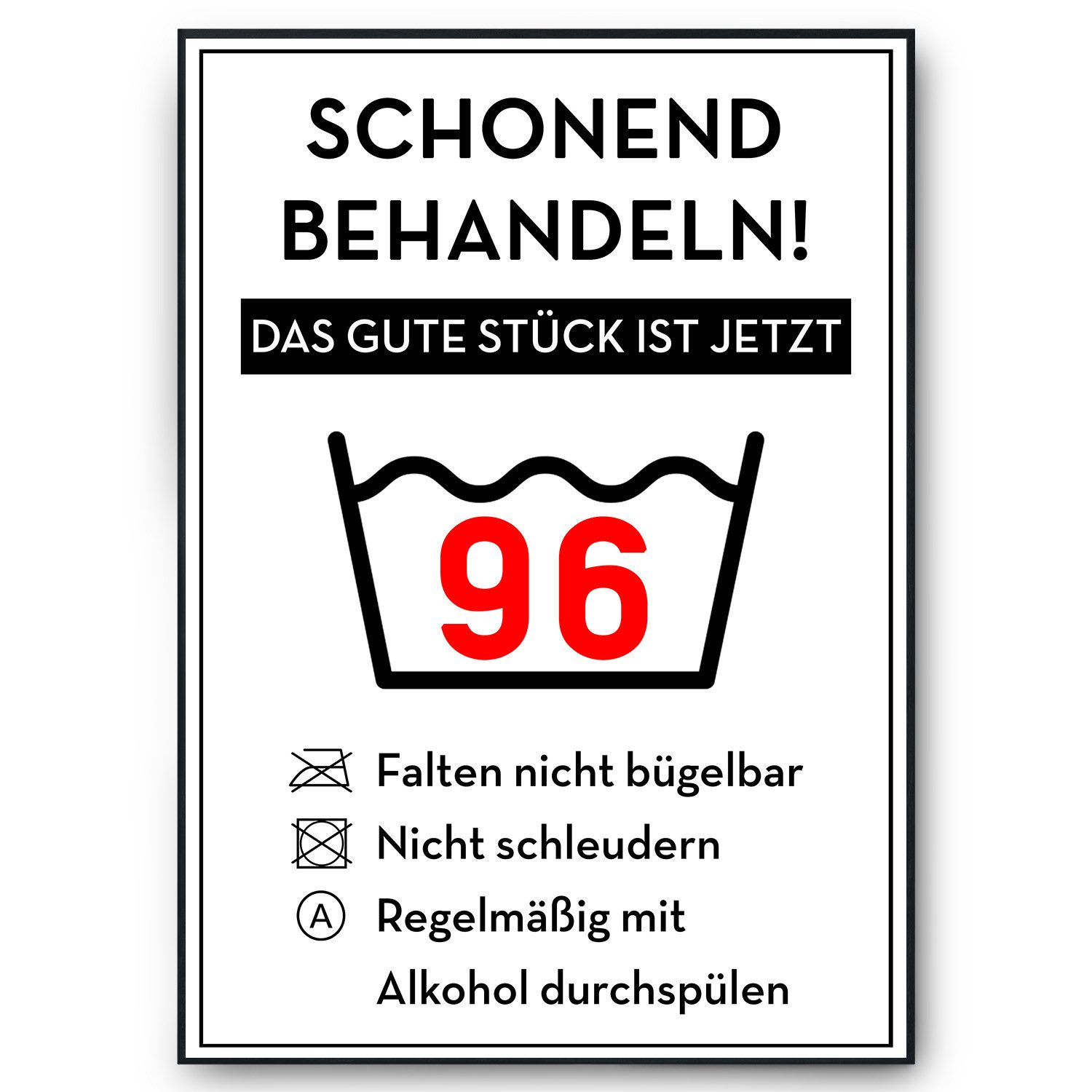 Tigerlino Poster Geburtstag Geschenk Urkunde Lustig günstig online kaufen