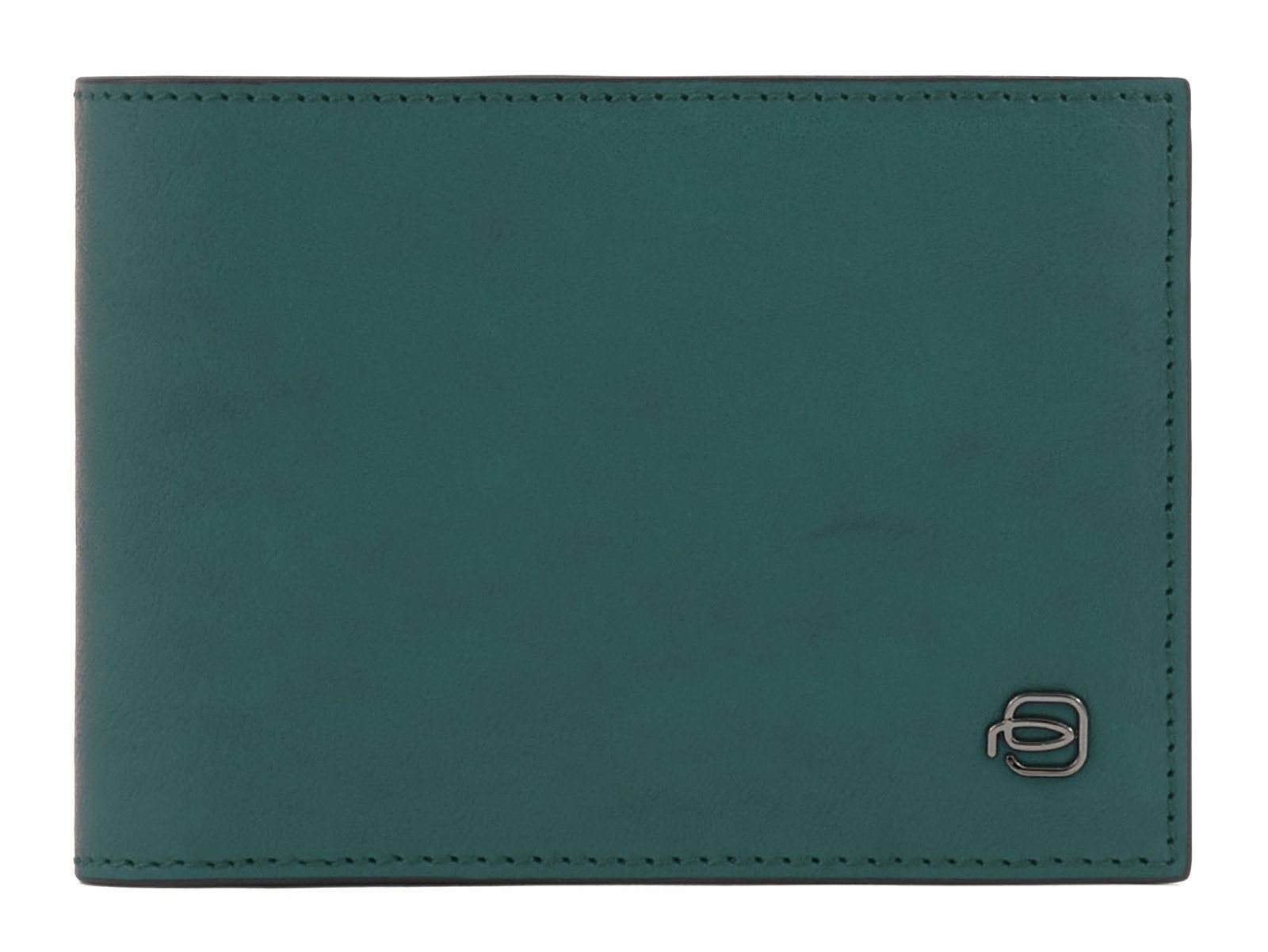 Piquadro Geldbörse Black Square Verde 3 | Geldbörsen