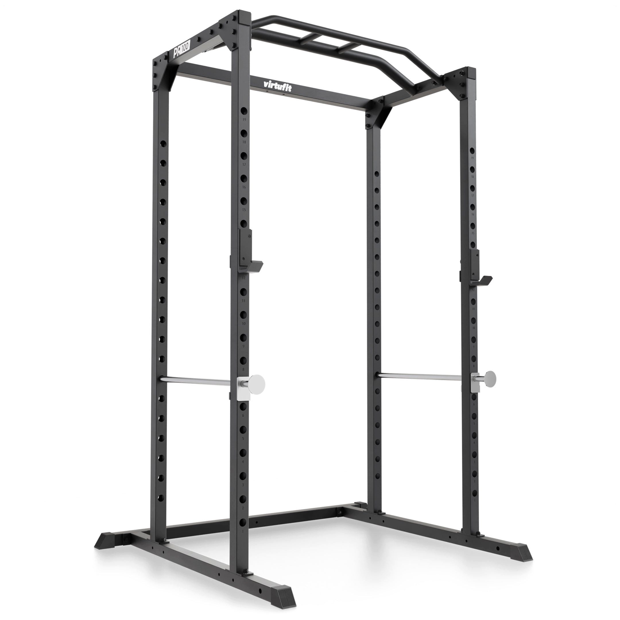 VirtuFit Power Rack VirtuFit PR100 Power Rack Kraftstation mit Multi-Grip Klimmzugstange