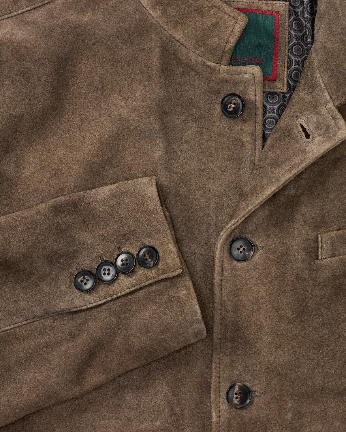 Reitmayer Lederjacke Lederjacke mit Stehkragen
