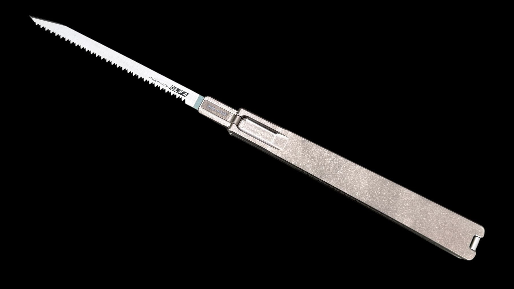 Titaner Multitool Tissaw: eine CNC gefertigte Titanium Klapp Hand Säge, (1 St)