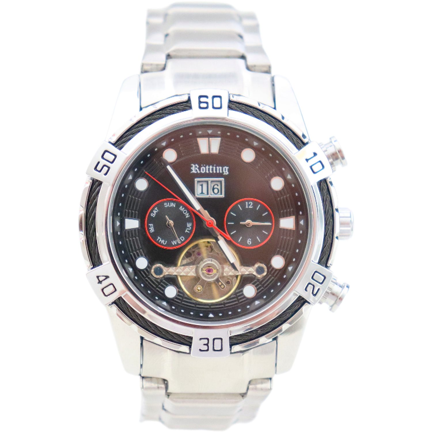 Rötting Design Automatikuhr Rötting Design Herrenuhr Automatikuhr Datum Woc günstig online kaufen