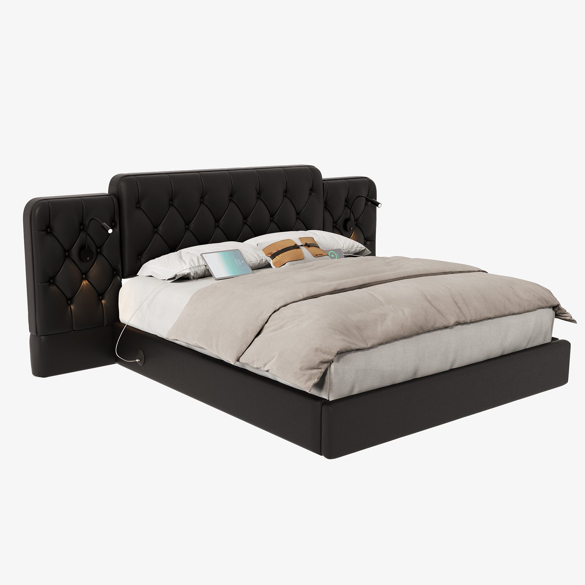 HAUSS SPOLE Polsterbett Doppelbett Bettgestell Jugendbett günstig online kaufen