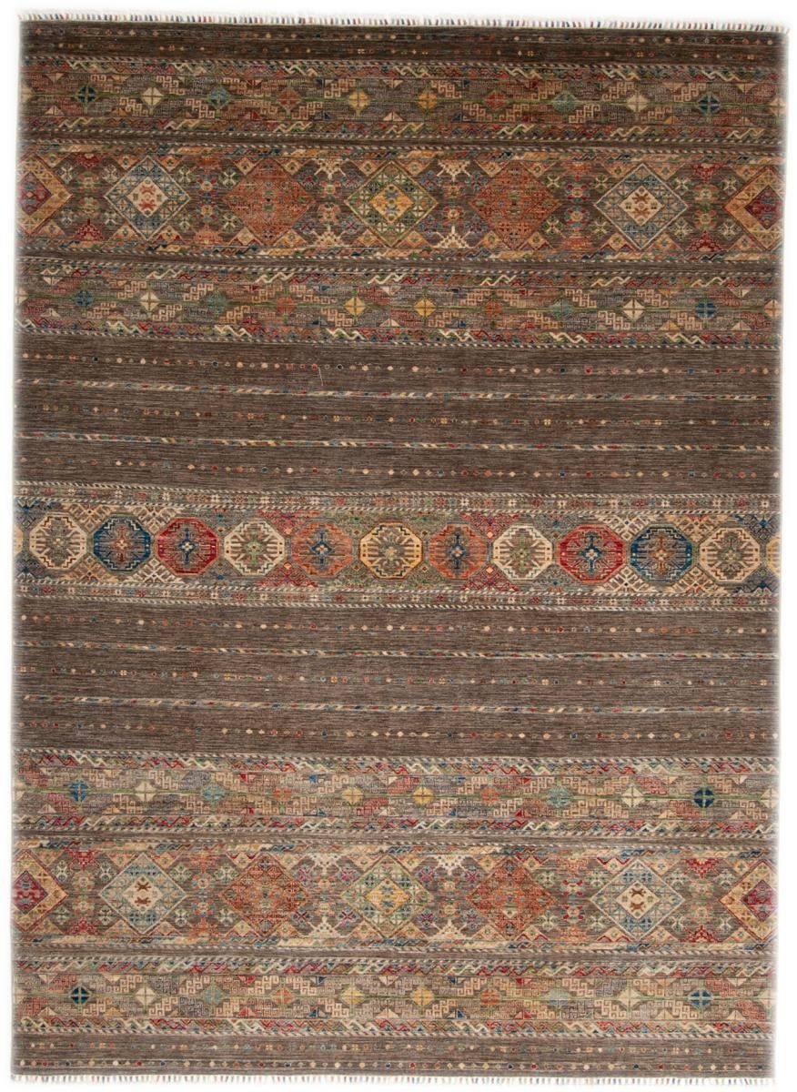 Orientteppich Arijana Shaal 246x344 Handgeknüpfter Orientteppich, Nain Trading, rechteckig, Höhe: 5 mm