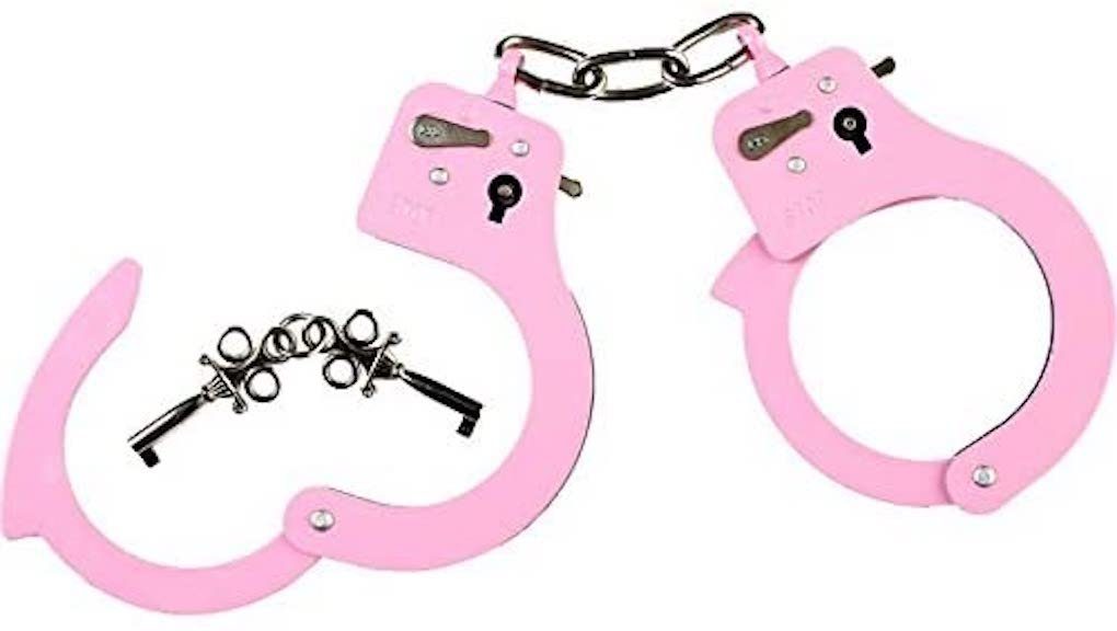 Schrödel Spiel, Schrödel Kinder Handschellen (pink, mit 2 Schlüsseln)