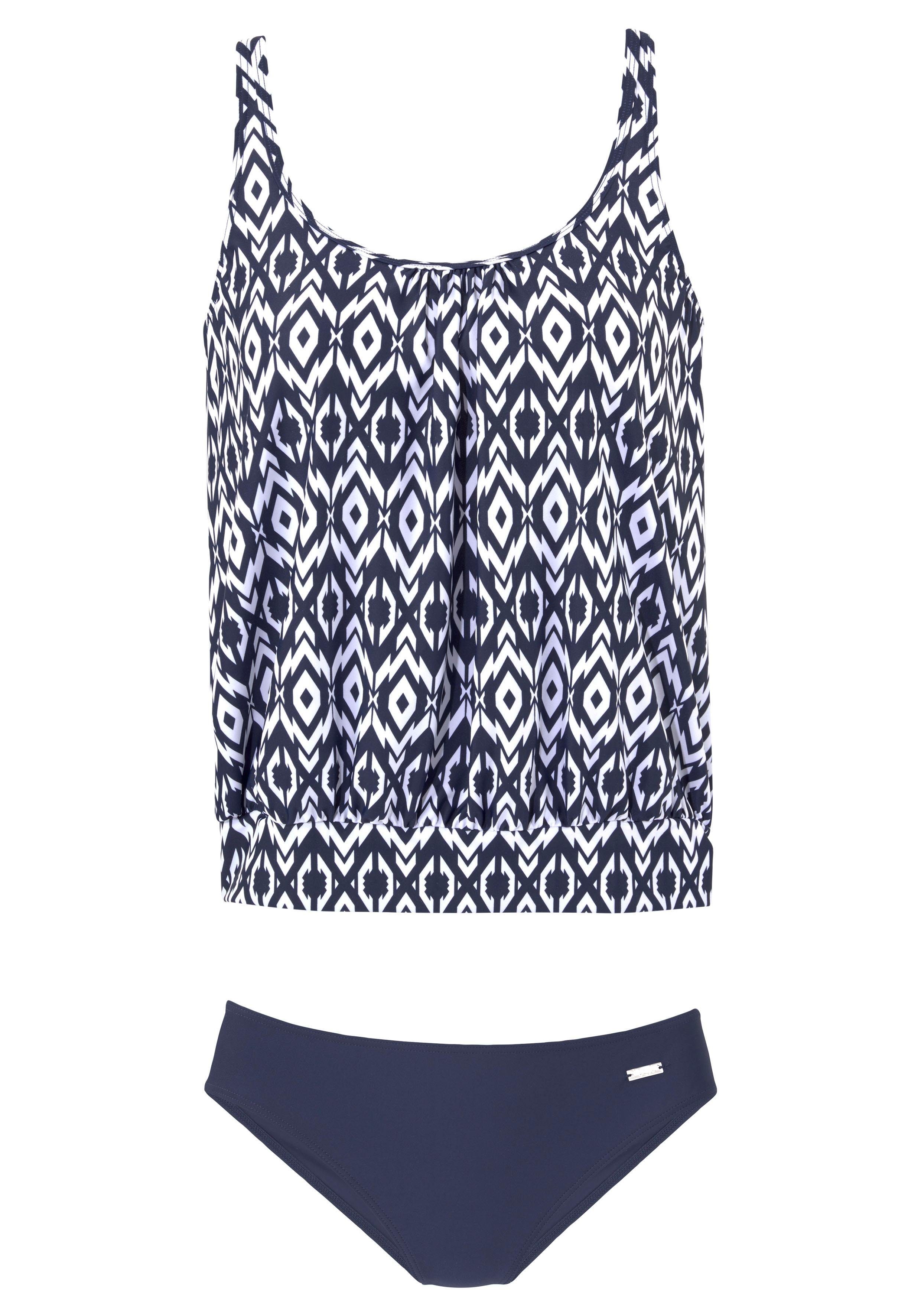 LASCANA Oversize-Tankini im trendigen Ethno-Design günstig online kaufen