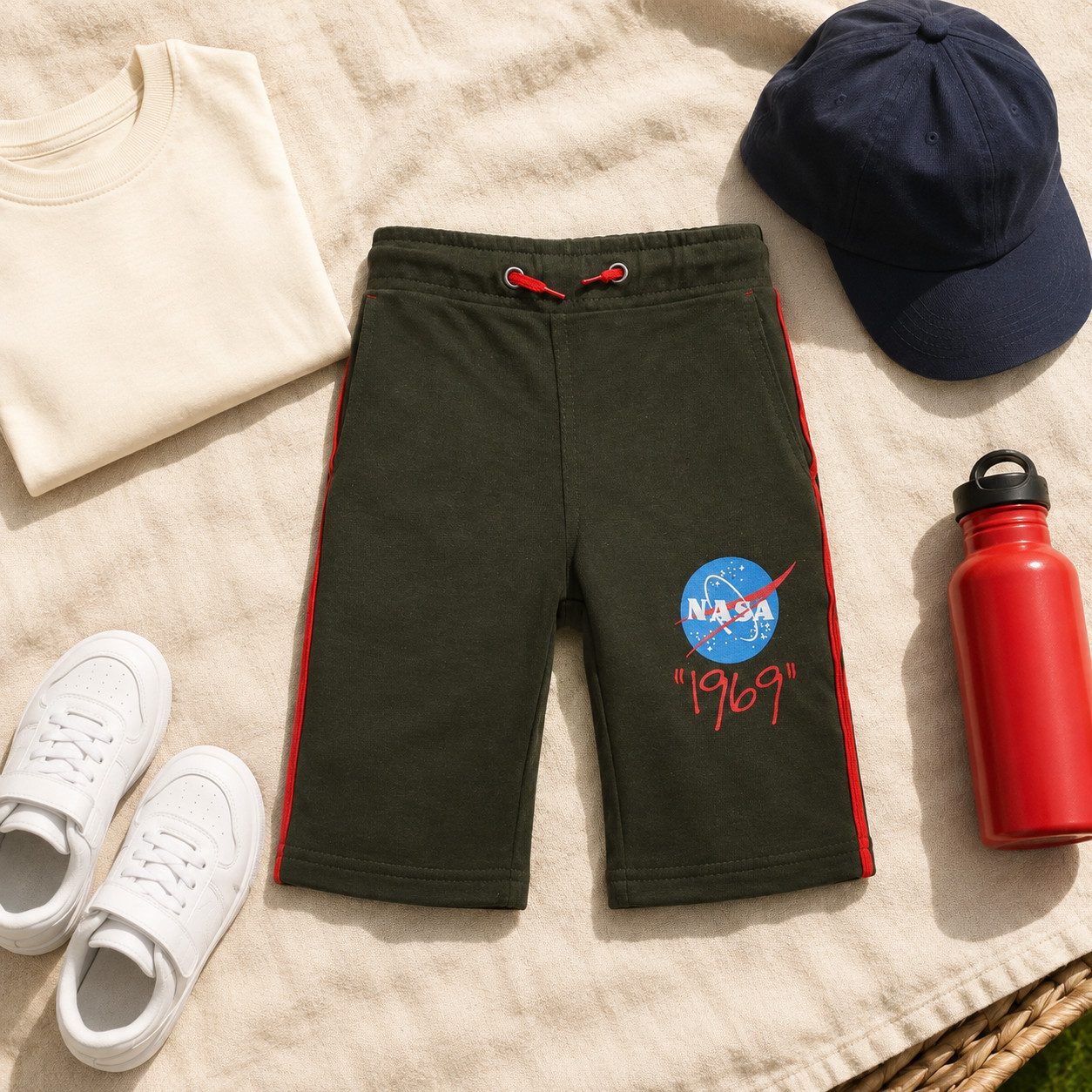 NASA Bermudas NASA Space Center Jungen Shorts Bermudas Gr. 104 bis 164