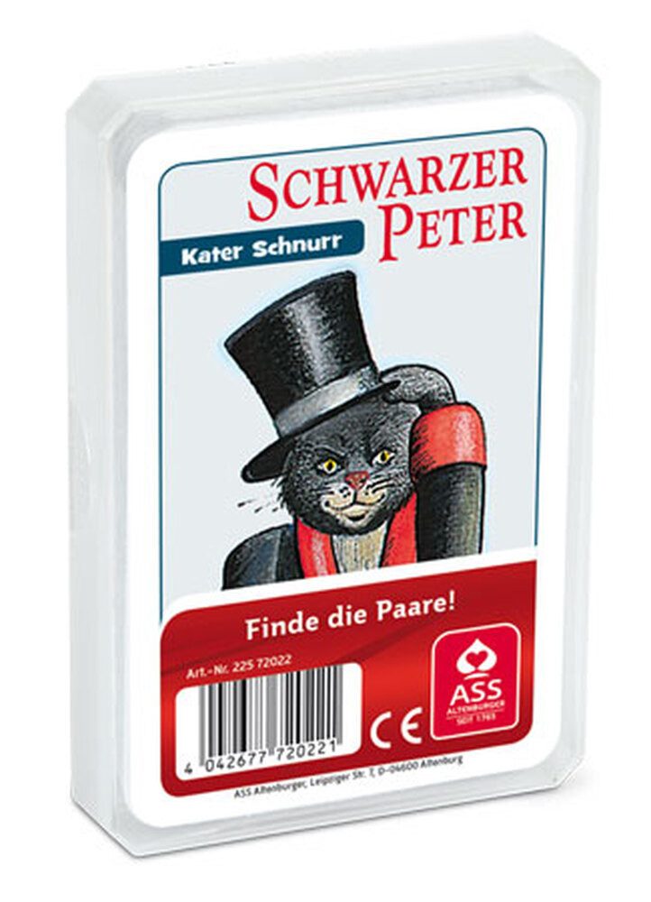 Cartamundi Spiel Schwarzer Peter - Kater Schnurr