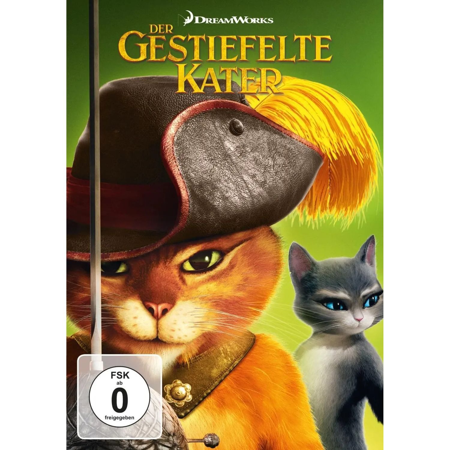 DreamWorks DVD Der gestiefelte Kater