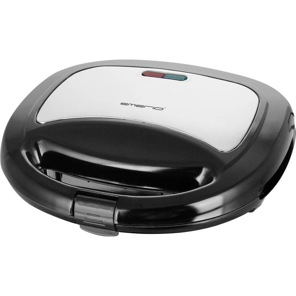 Emerio Sandwichmaker Sandwichtoaster ST-120889, Antihaftbeschichtung, Kontrollleuchte, BPA-frei, klappbar