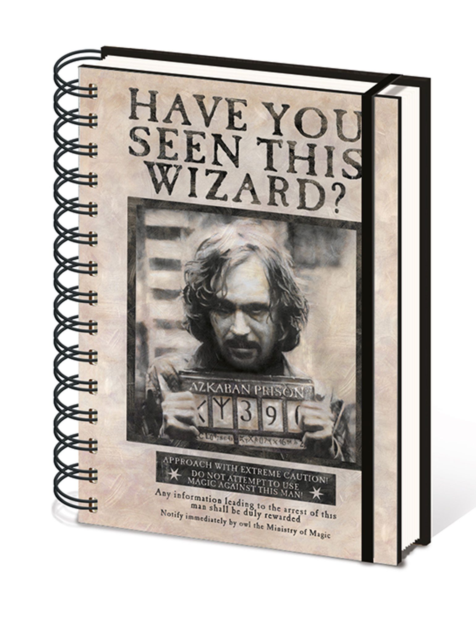 Notizbuch Harry Potter - Notizbuch - Wanted Sirius Black