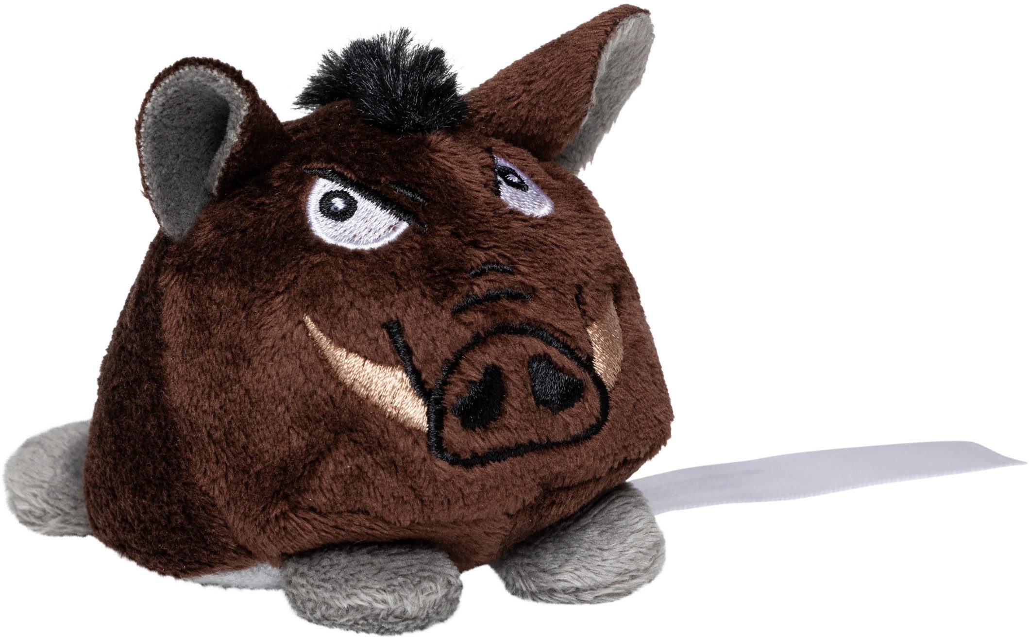 Schmoozies MBW Schmoozies Wildschwein - Bildschirmreiniger M160506 Bildschirmreinigungstuch (Polyester, 7x8 cm, 1-tlg., Auf der Unterseite mit Mikrofaser ausgestattet)