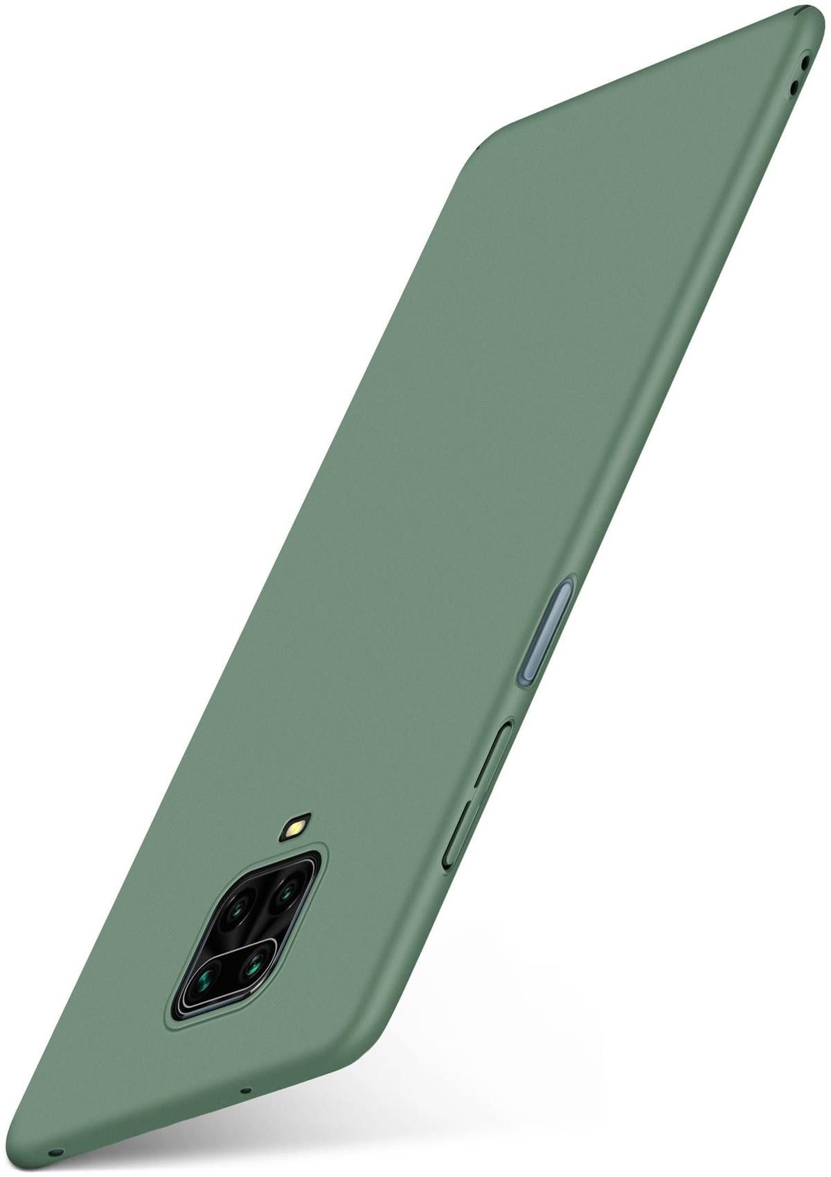 moex Handyhülle moex® Alpha Case für Xiaomi Redmi Note 9 Pro, Hülle ultra dünn, Hardcase Back Cover, Schutzhülle Minimalistisch