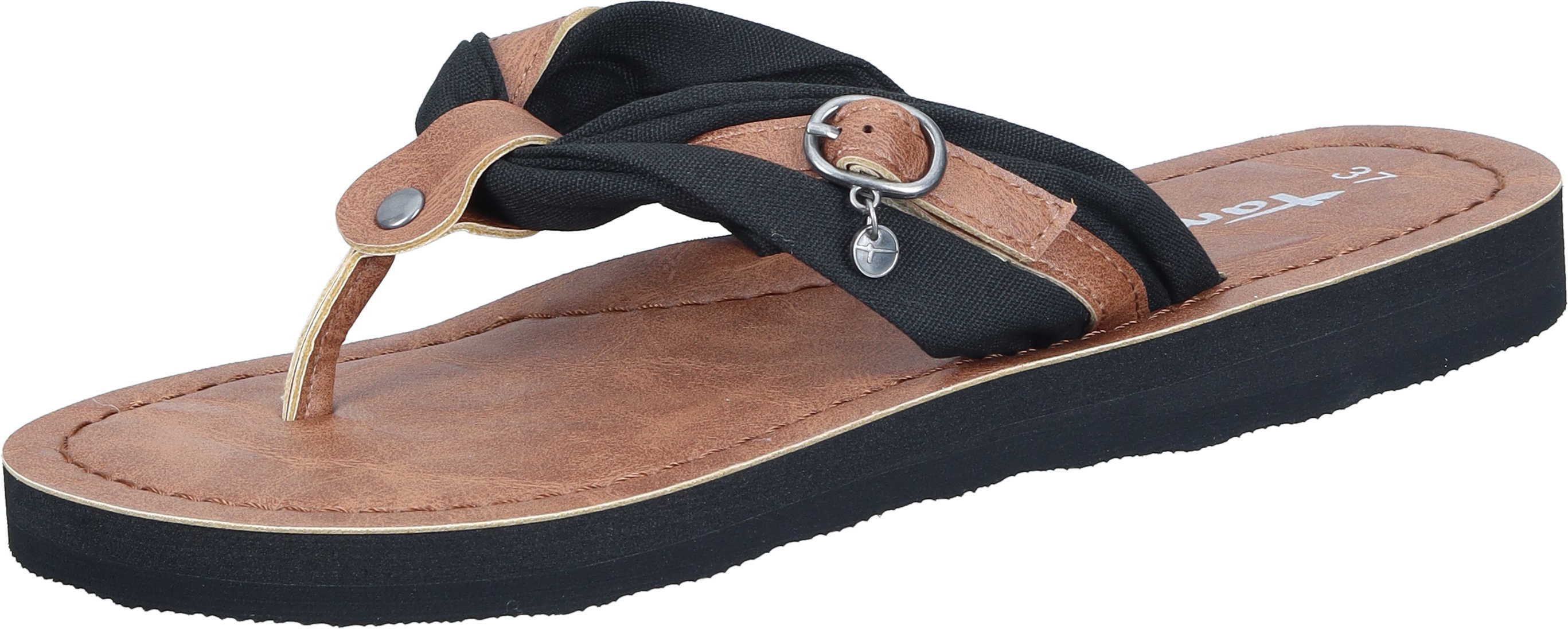 Tamaris Sandaletten Sandalette aus Textil günstig online kaufen