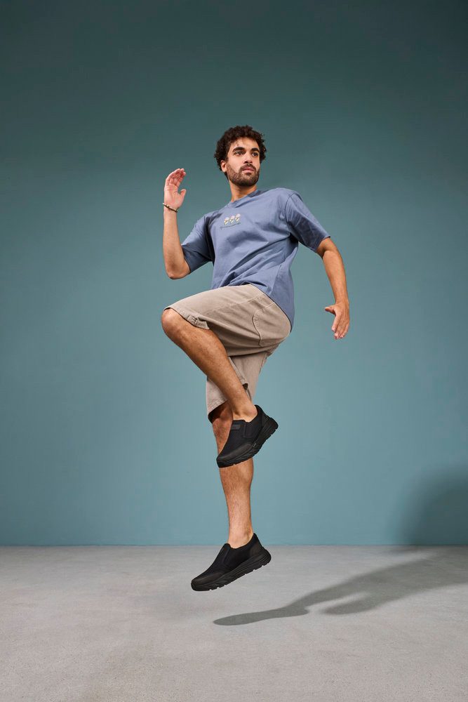 Rieker Slip-On Sneaker Slipper, Schlupfschuh, Halbschuh, Freizeitsneaker mit Gummizüge