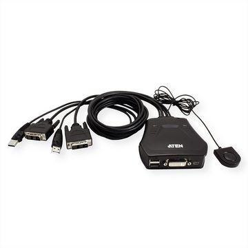 Aten CS22D 2-Port USB DVI KVM Switch Computer-Adapter
